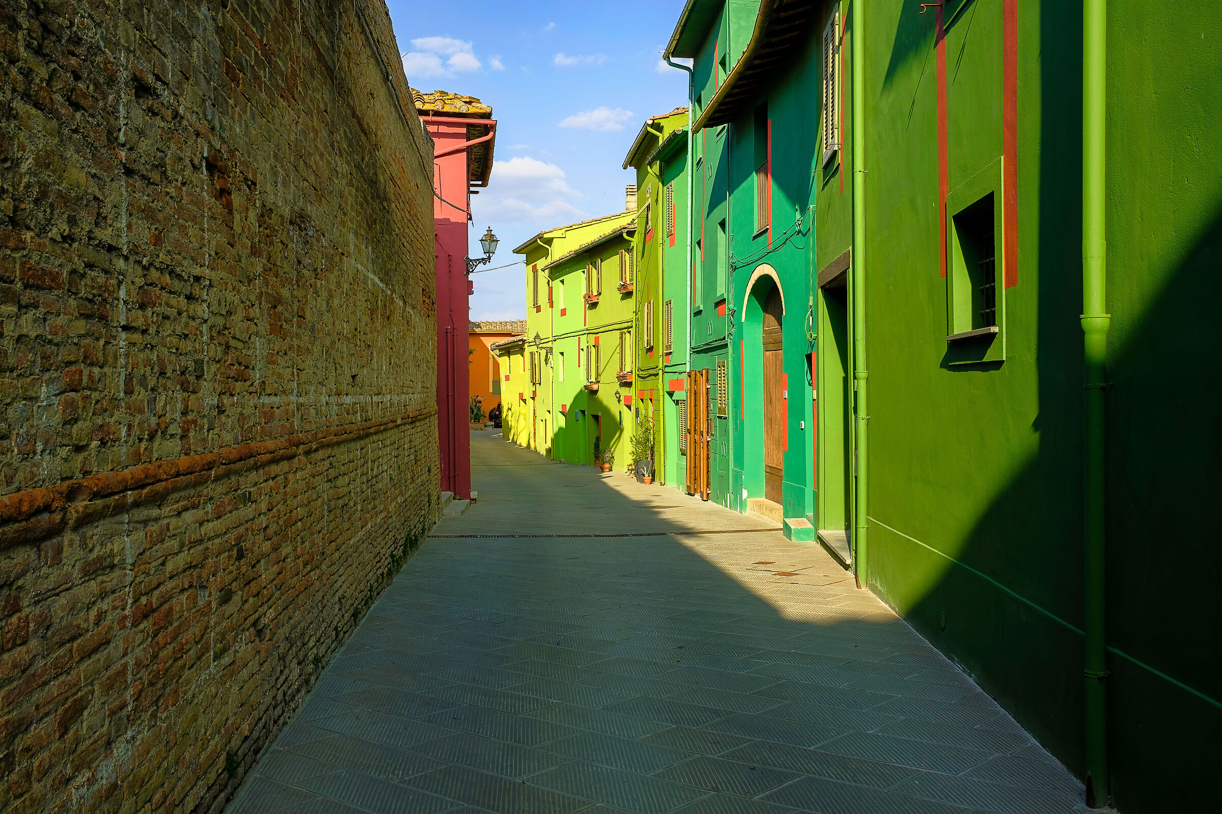 Peccioli la via colorata