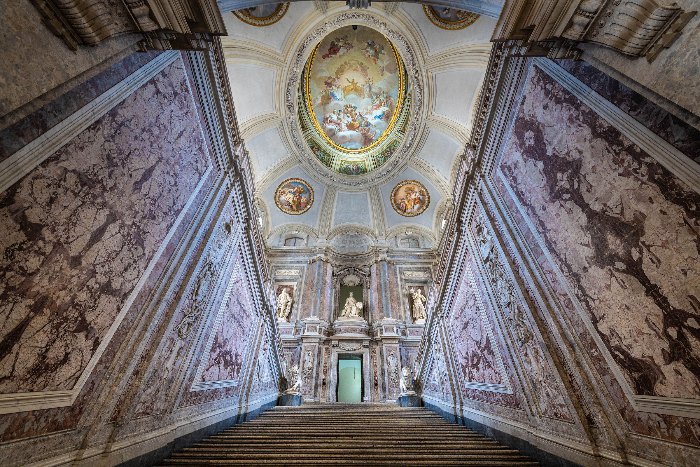 Reggia Caserta - Scalone ingresso