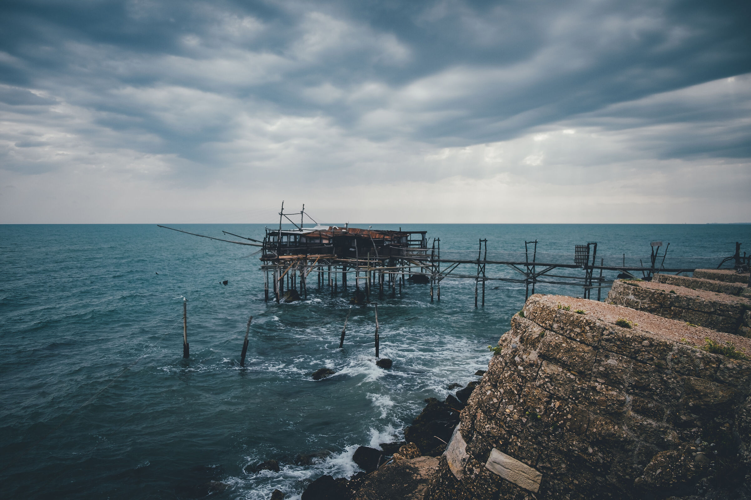 Abruzzo, Trabocchi