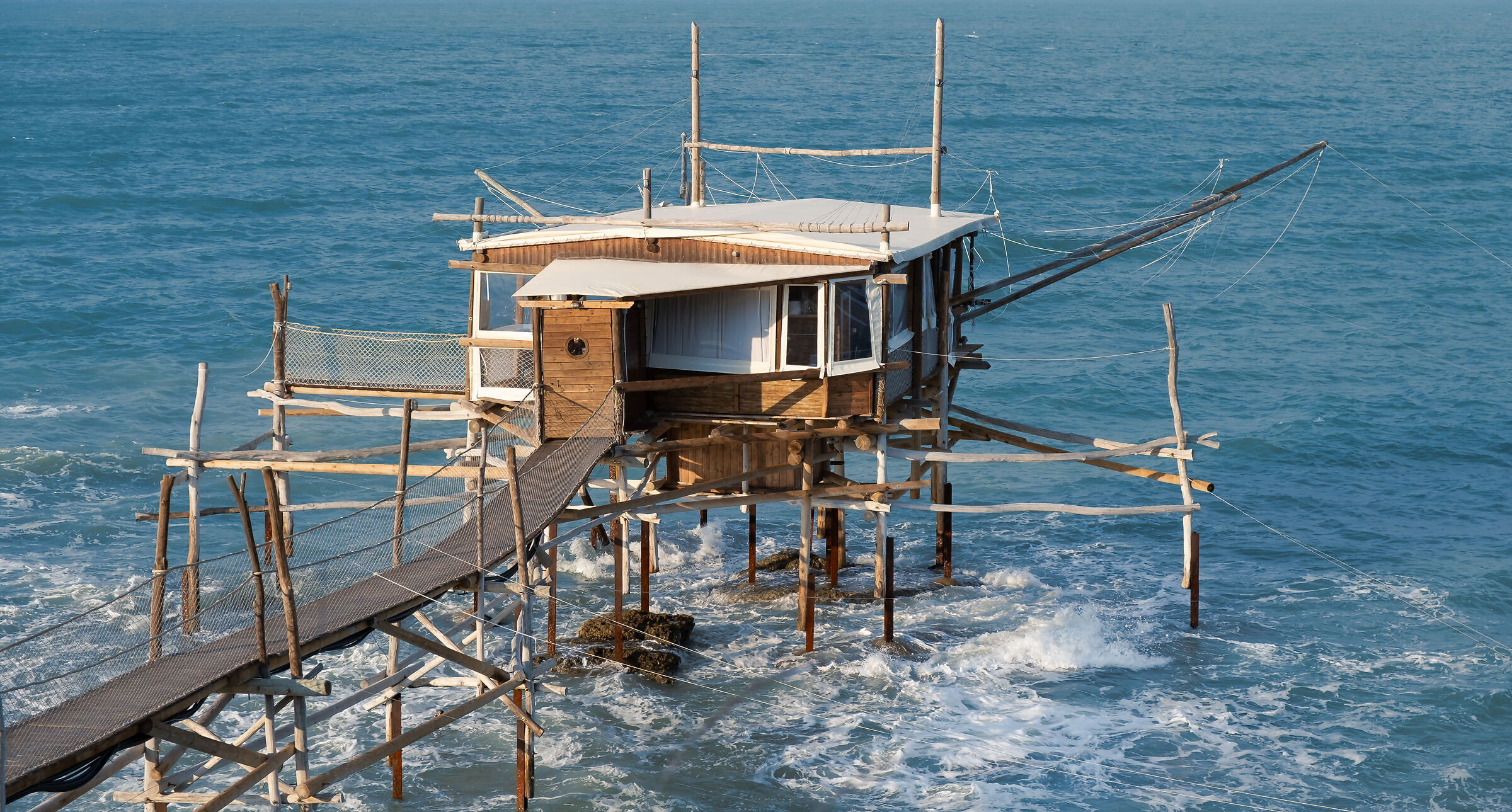 Abruzzo, Trabocchi