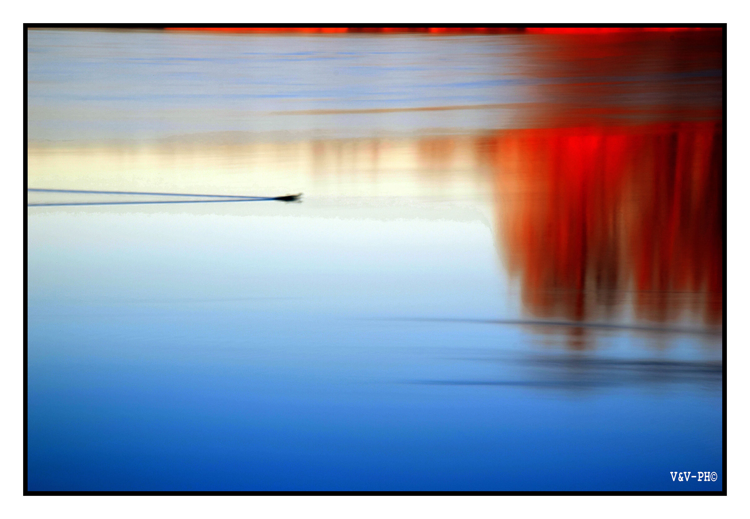 Reflections in the morning