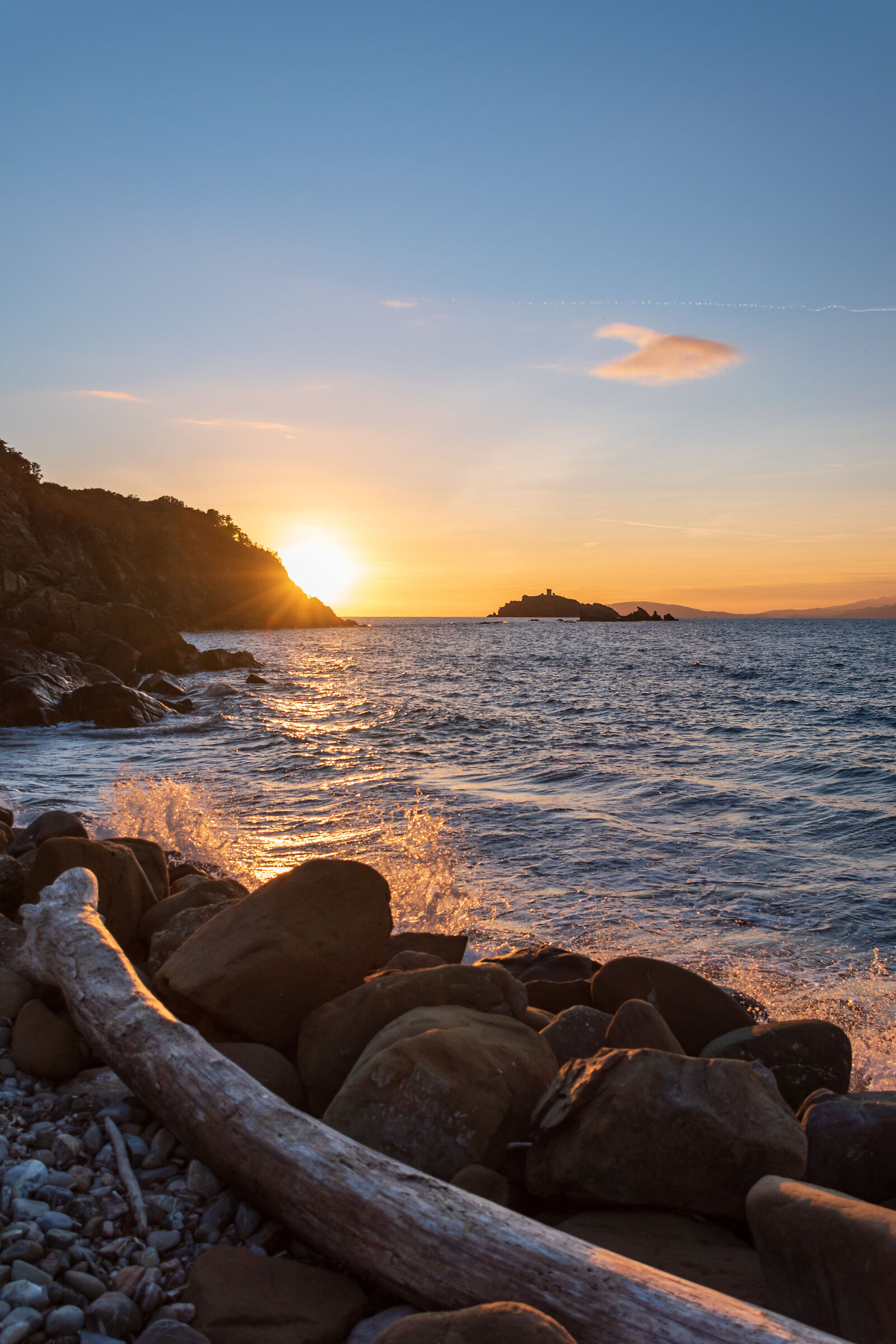 Tramonto sul mare/Sunset at sea