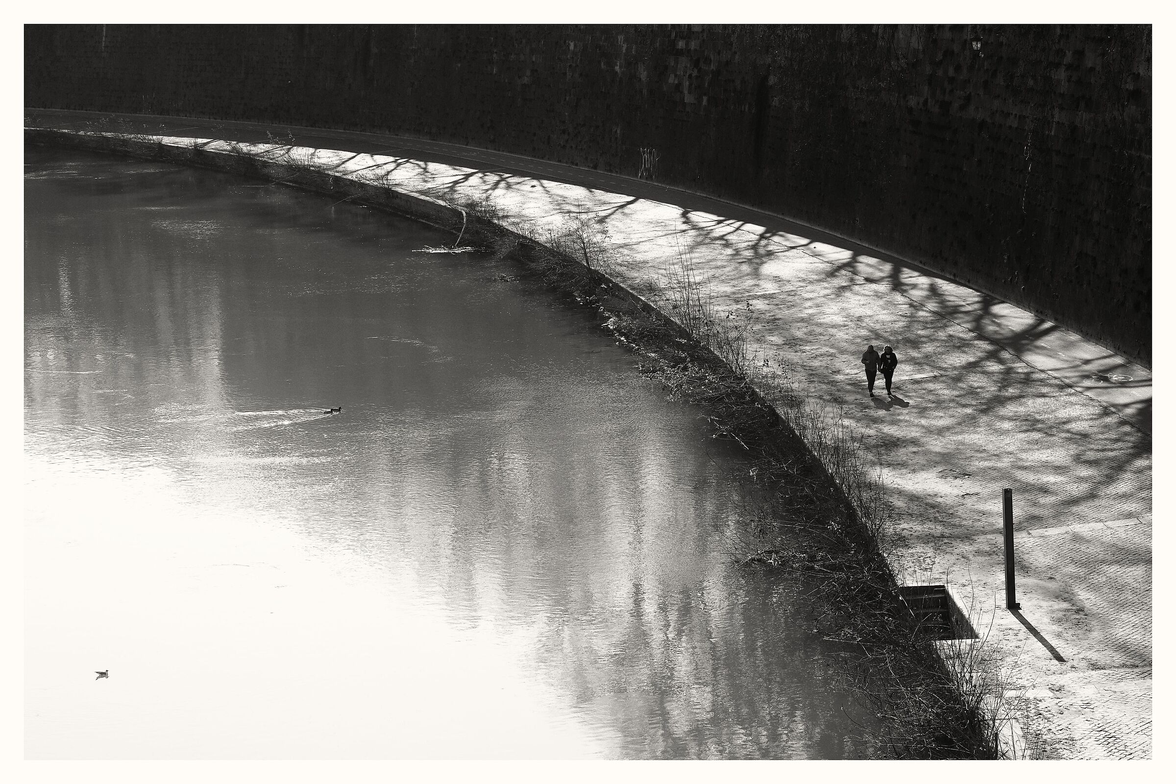 Luce sul Lungotevere