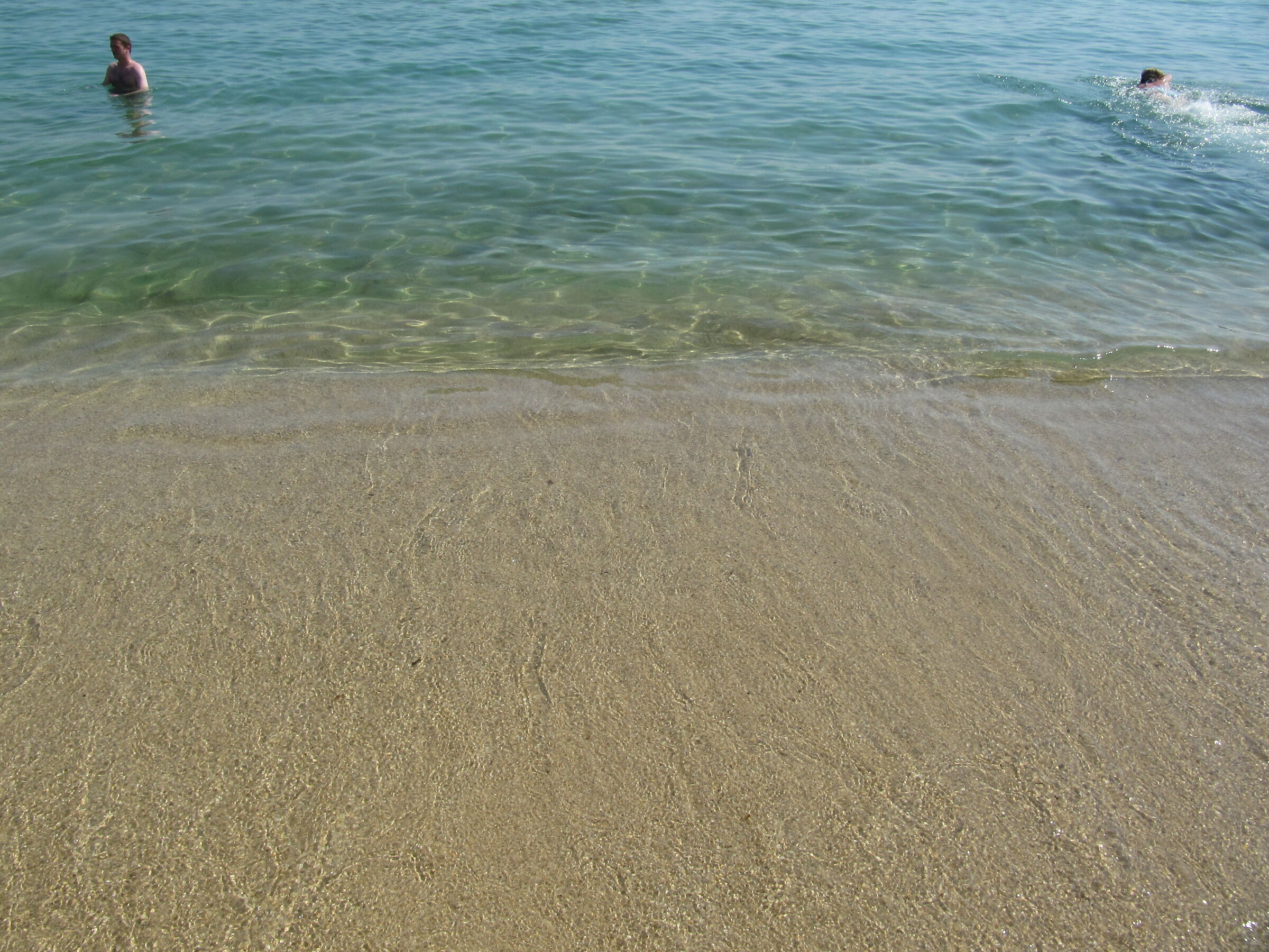 Due bagnanti a Port Grimaud
