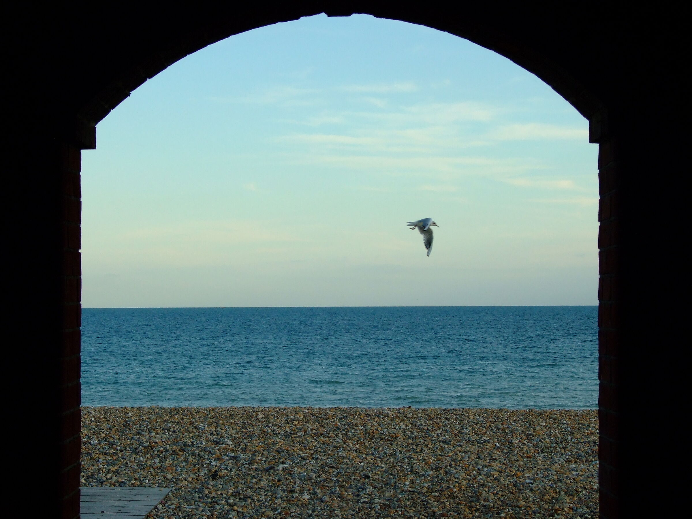 Fugace passaggio attraverso l'uscita