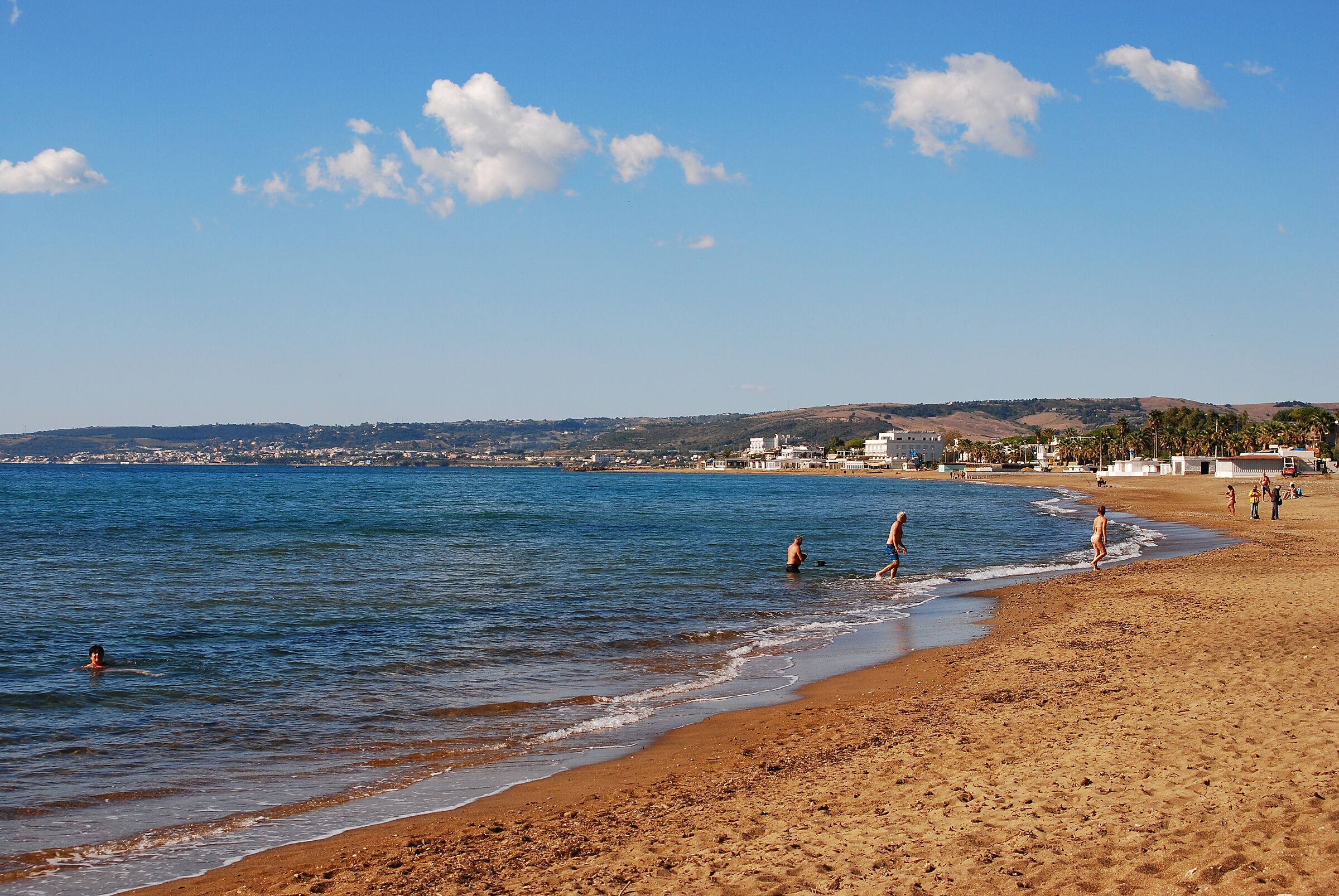 Santa Severa, ultimo bagno