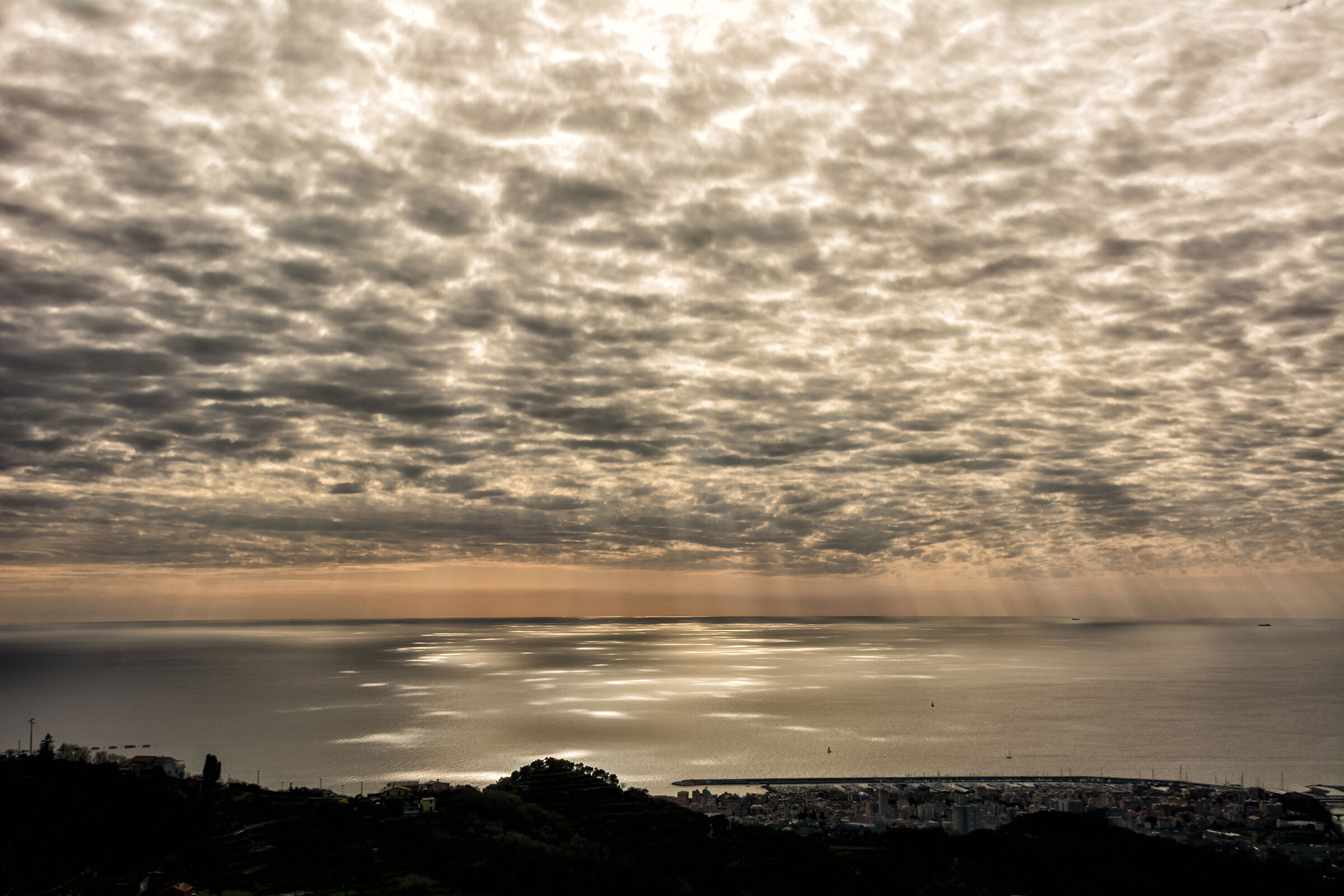 Rays of light