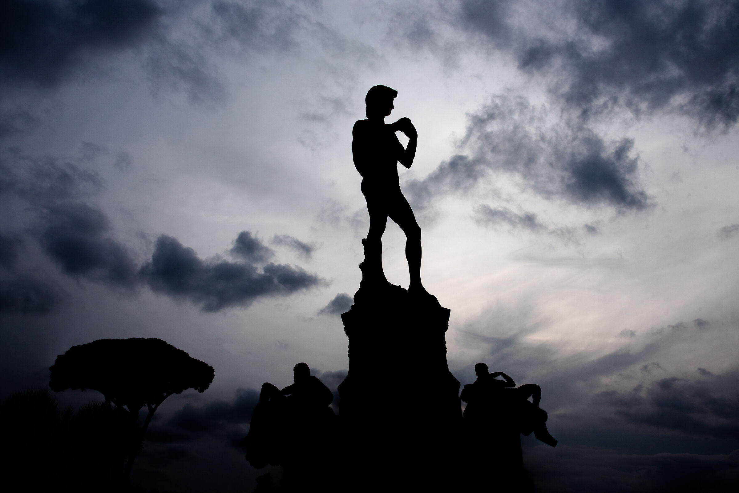 Look at my silhouette