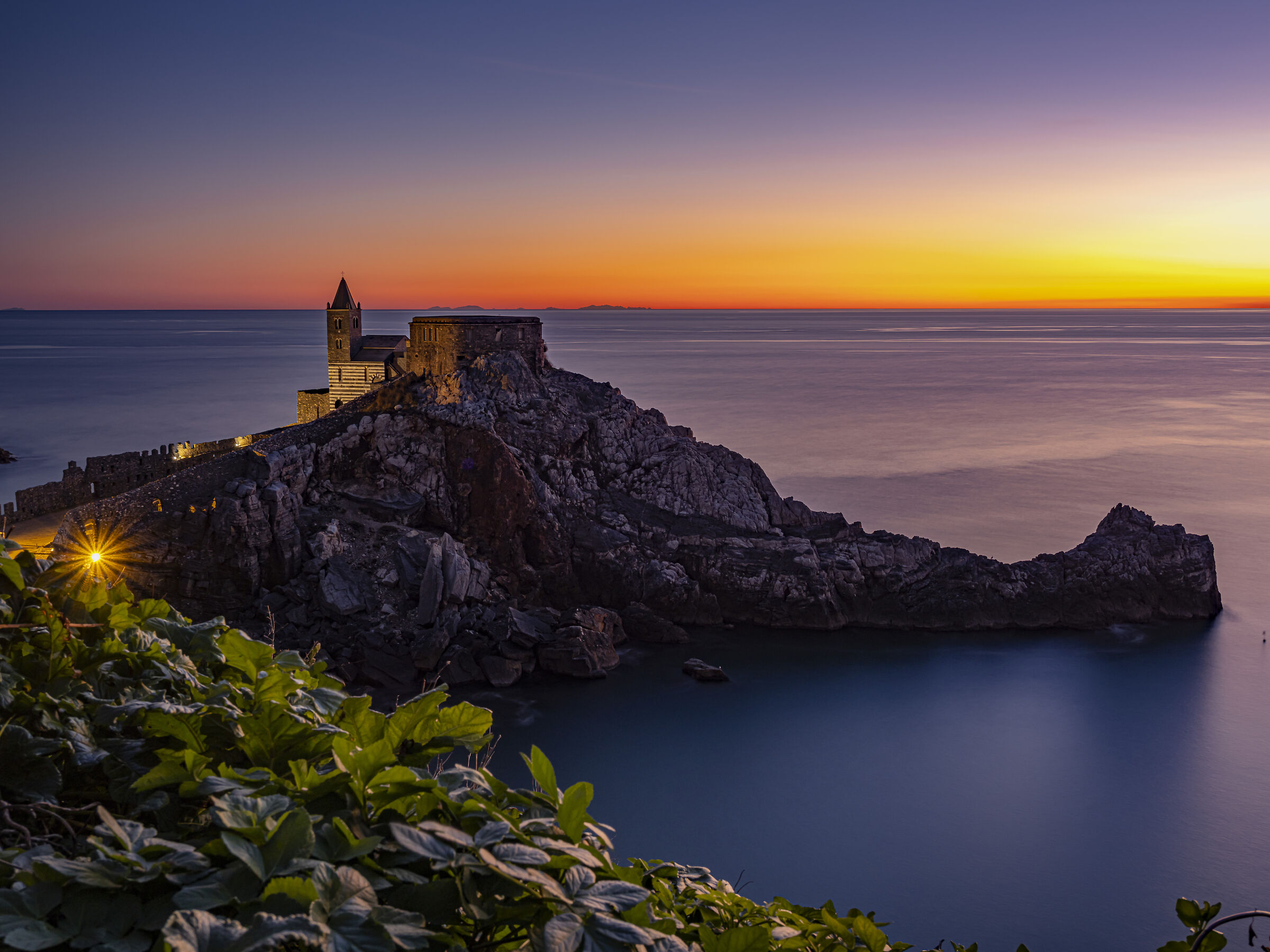 Portovenere at sunset