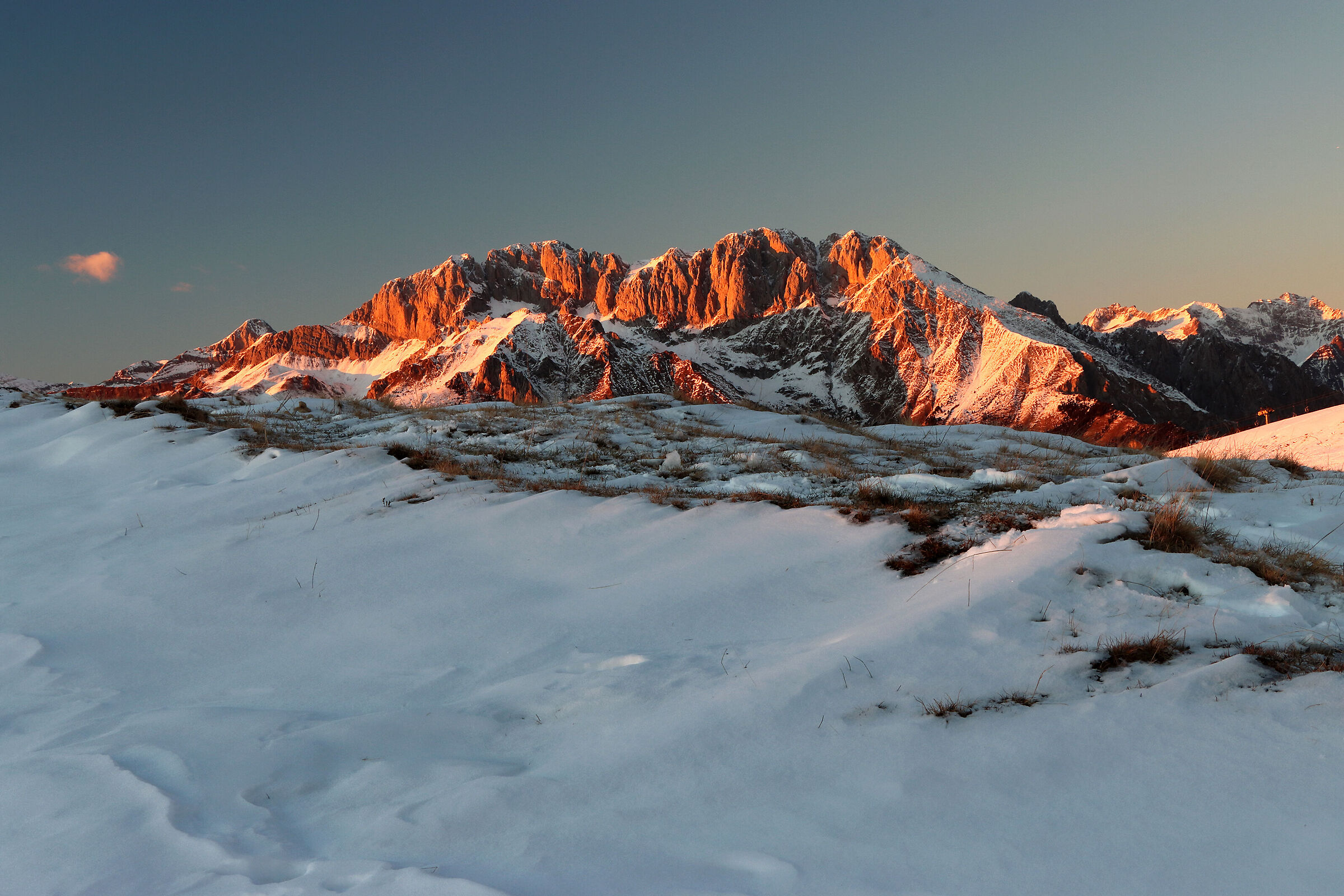 beginning of this winter