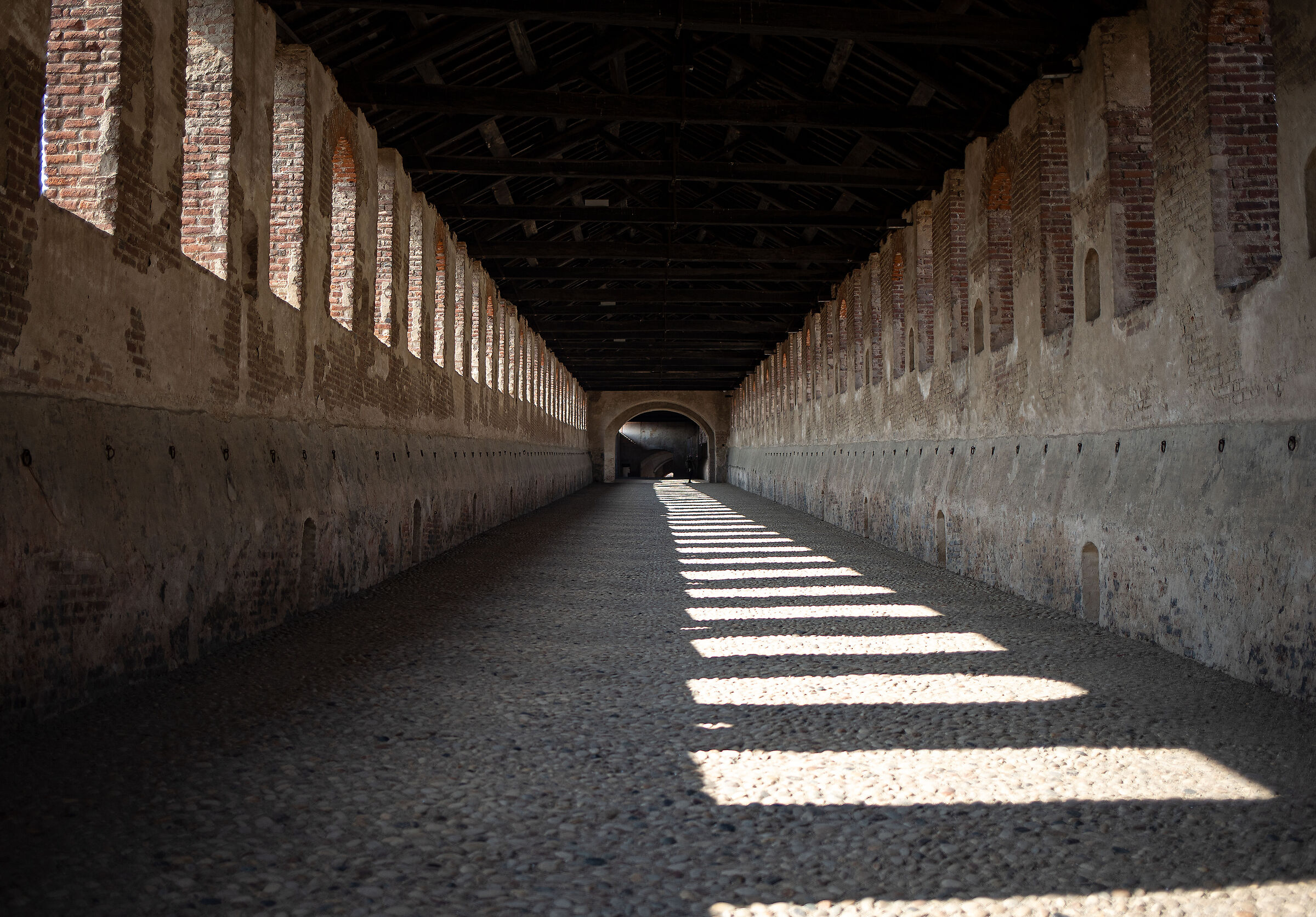 strada coperta piazza ducale