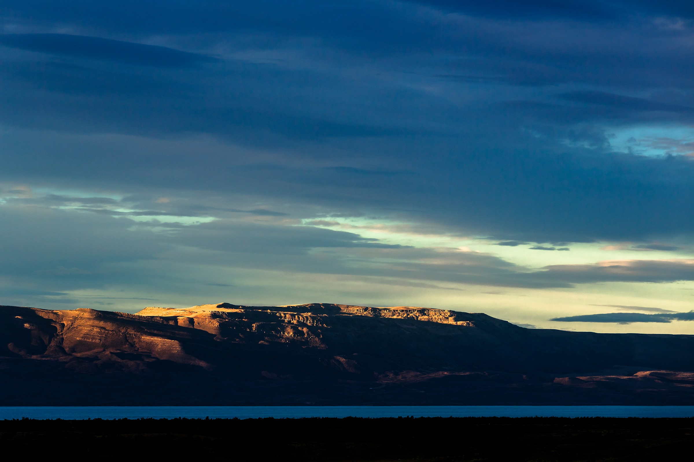 El Calafate, tramonto