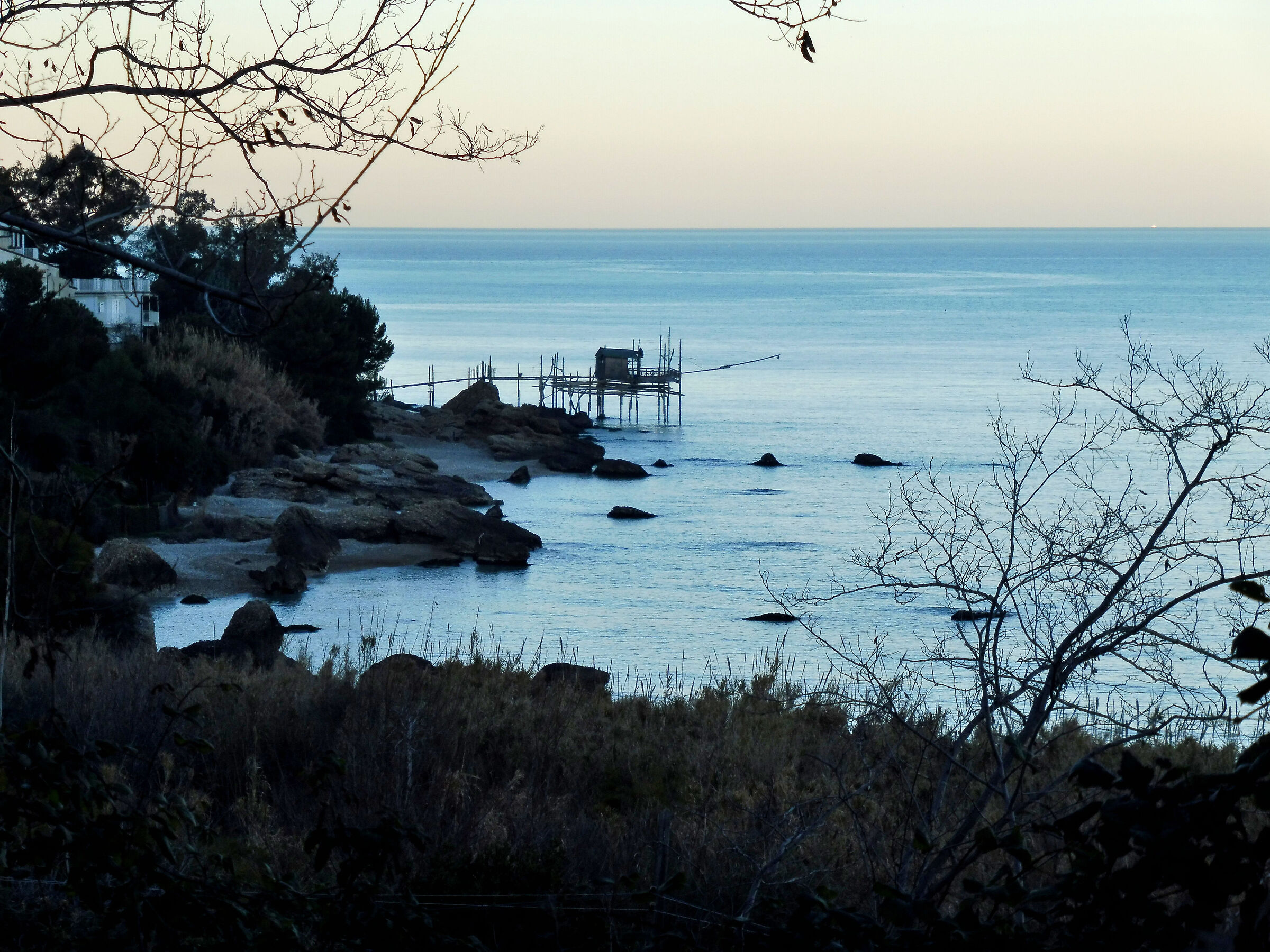 Stretching out into the sea