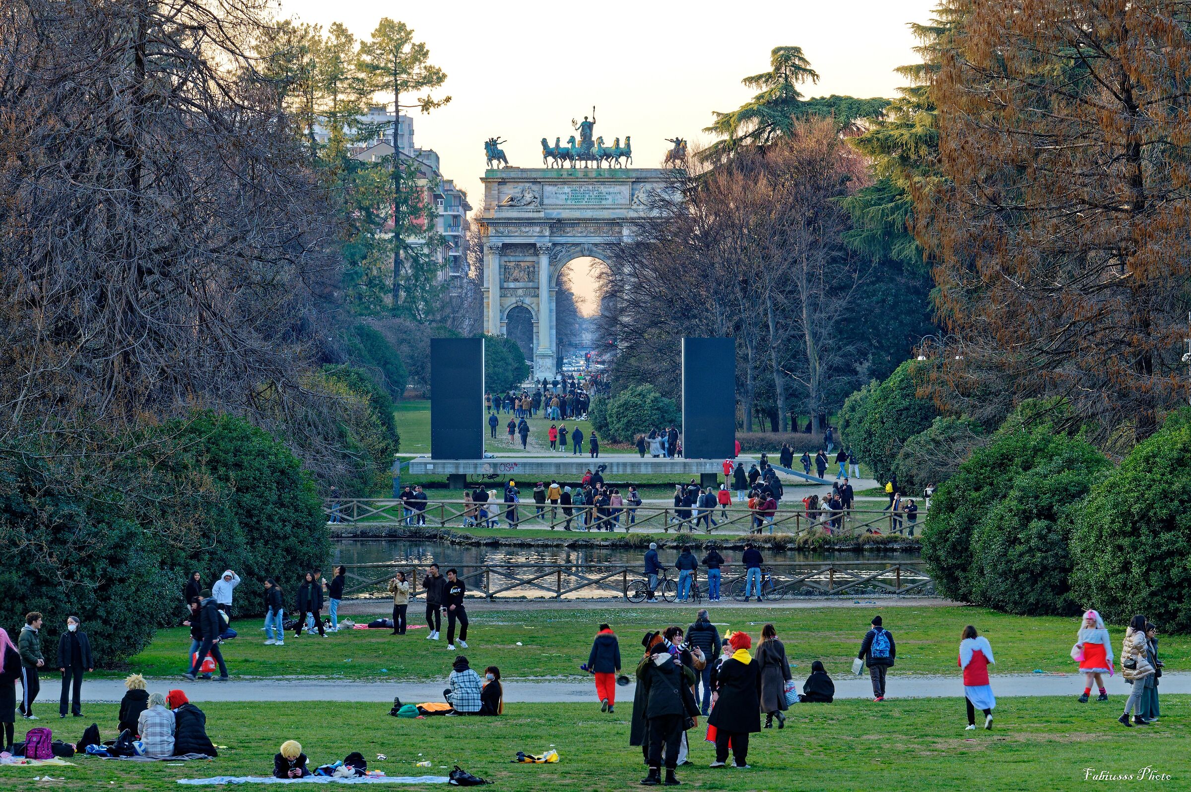 Giornata quasi primaverile - Parco Sempione