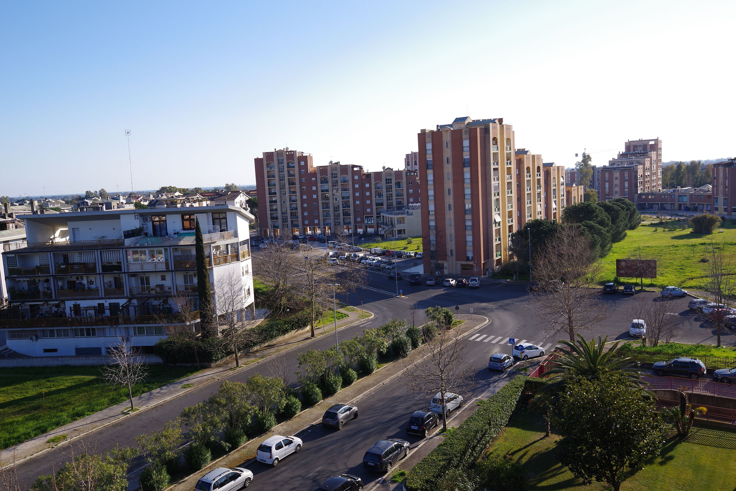 panorama di Latina (q5) da casa di nonna Maria