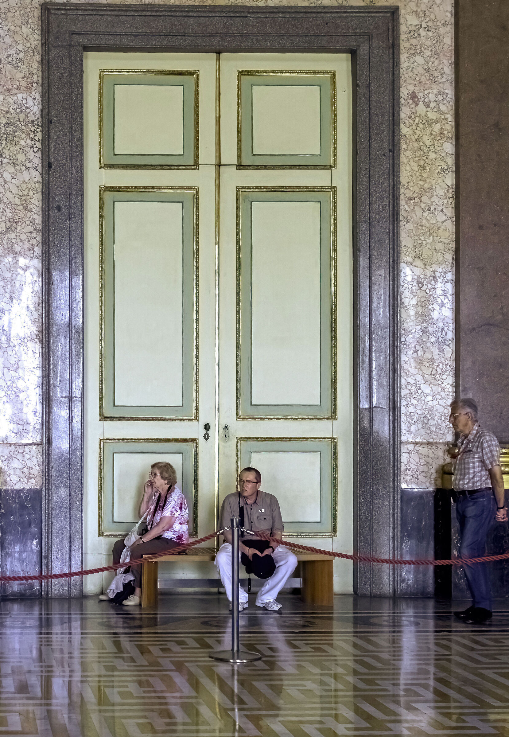 Sometimes even art gets tired...