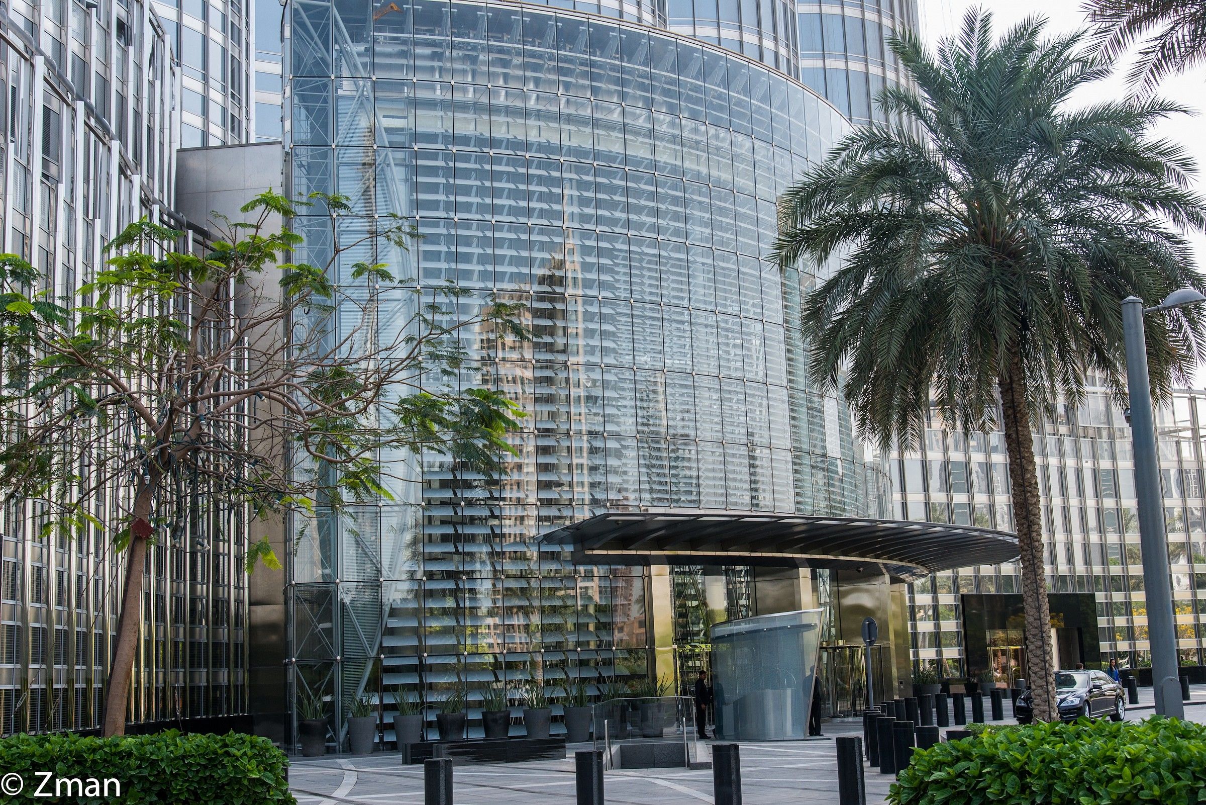 Min Entrance of The Residential Suites