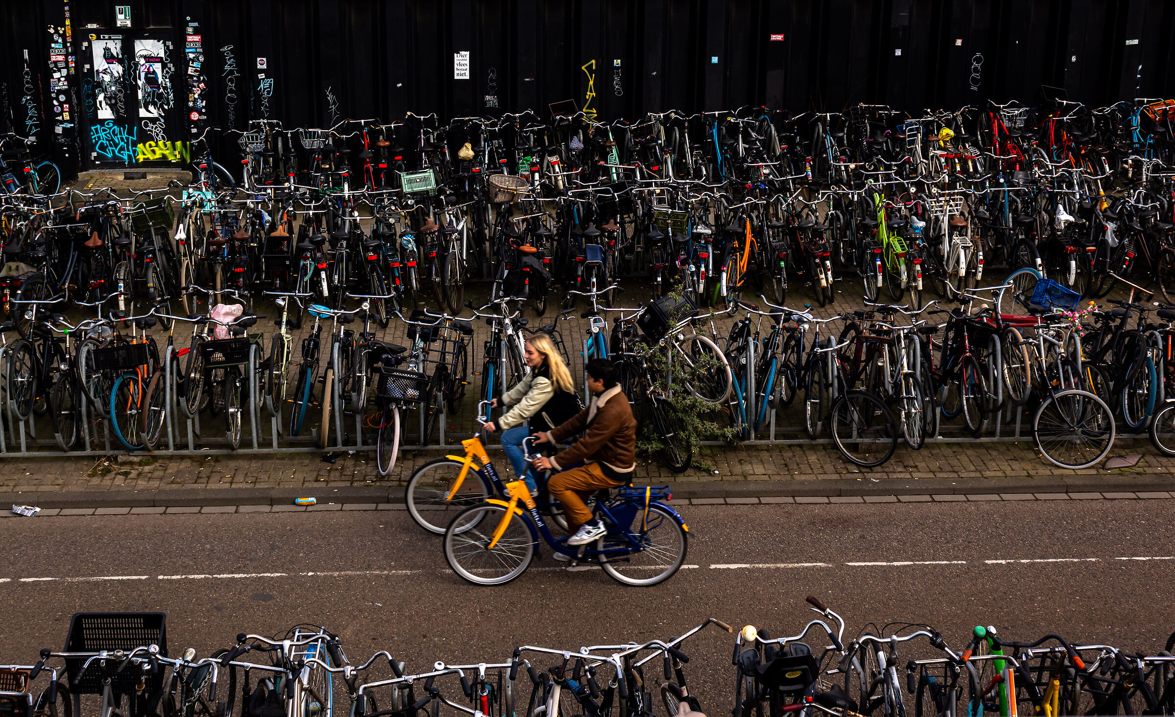Couple on bike