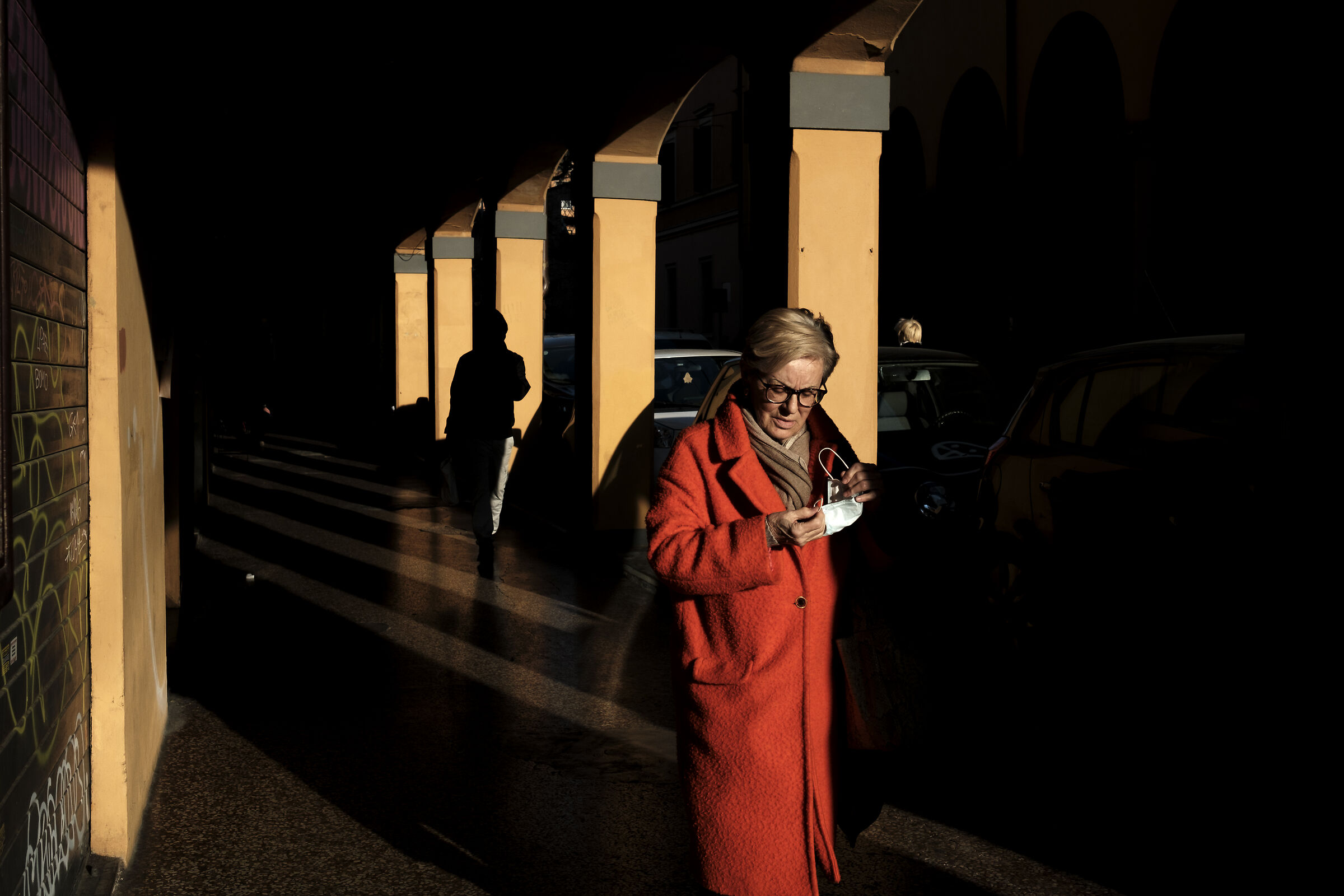 il cappotto ... rosso