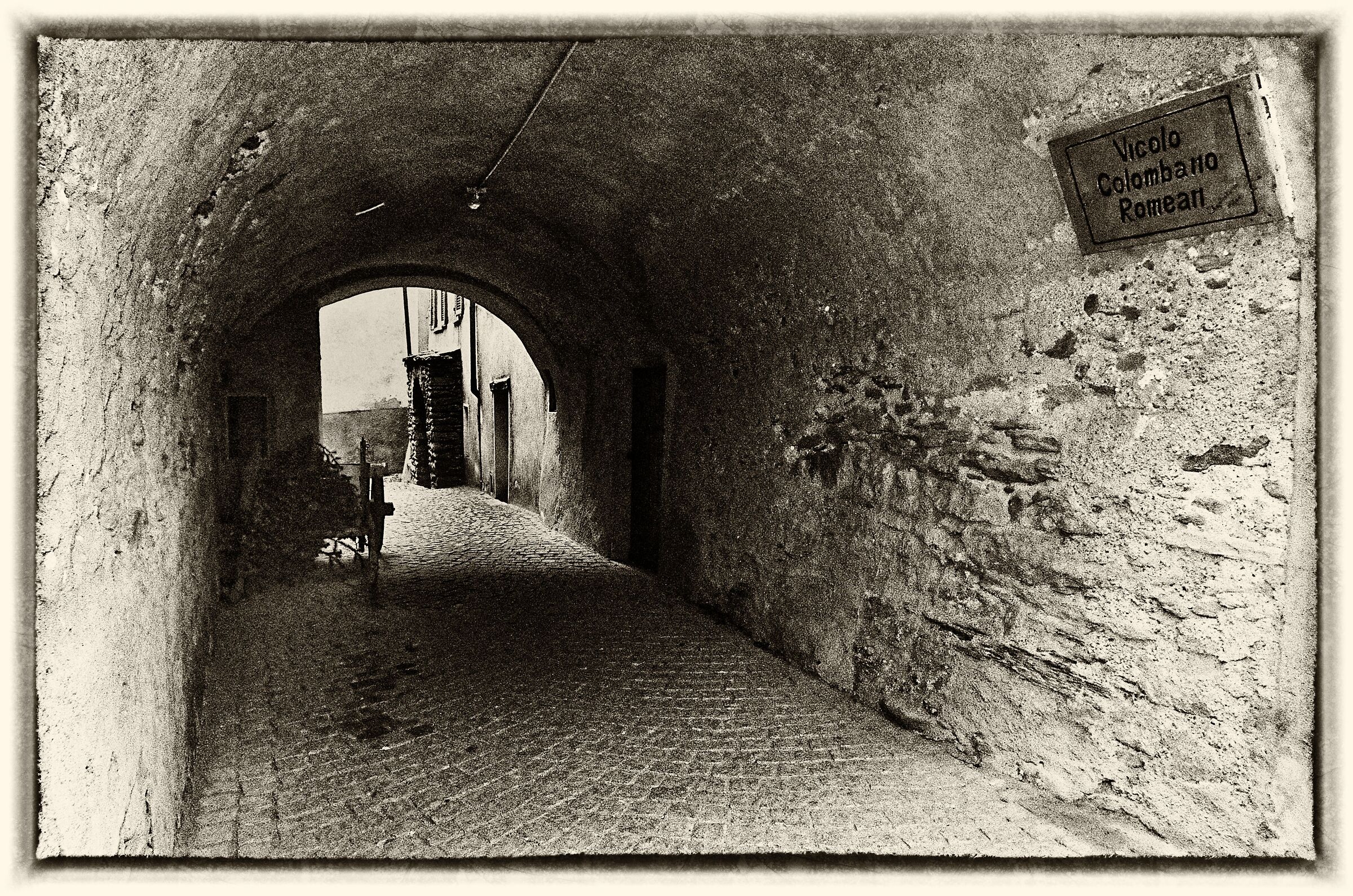 Vicolo Colombano Romean in Exilles (To) - Italy