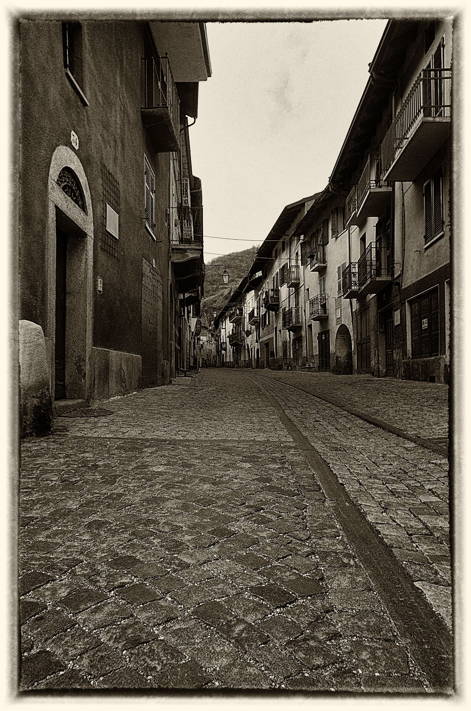 Via Roma , Exilles (To) - Italy