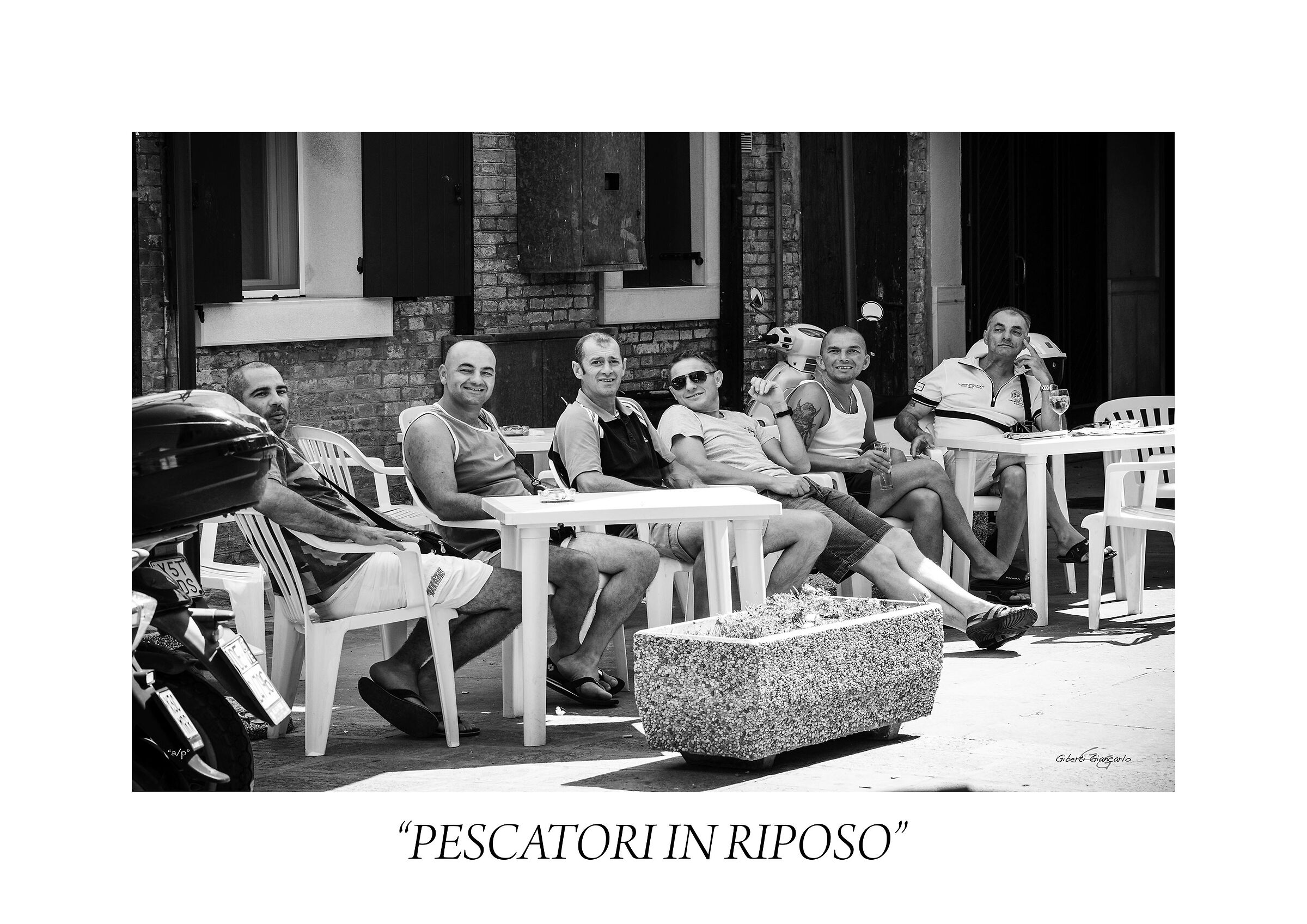 Pescatori in riposo