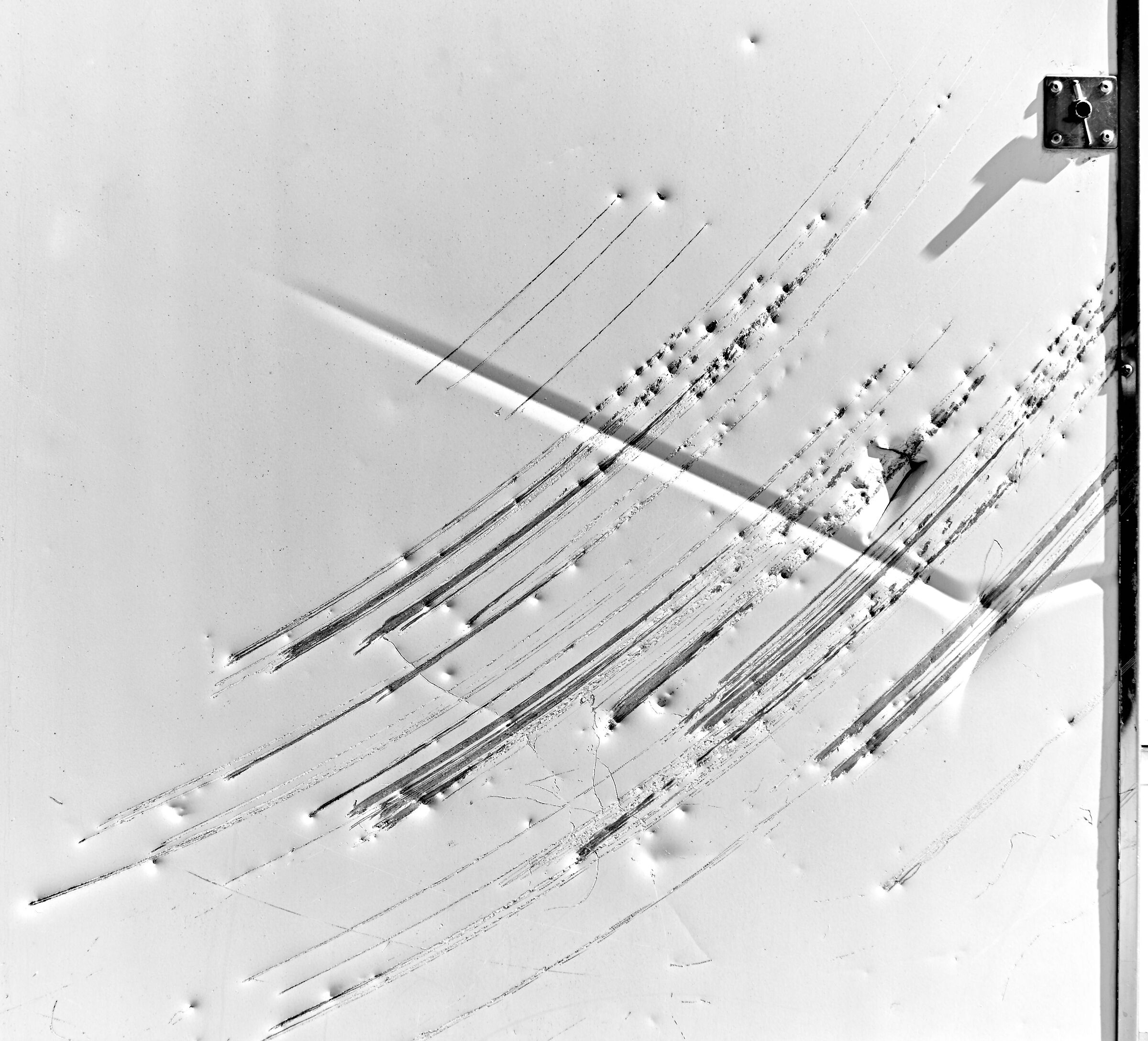 Startrail con cometa