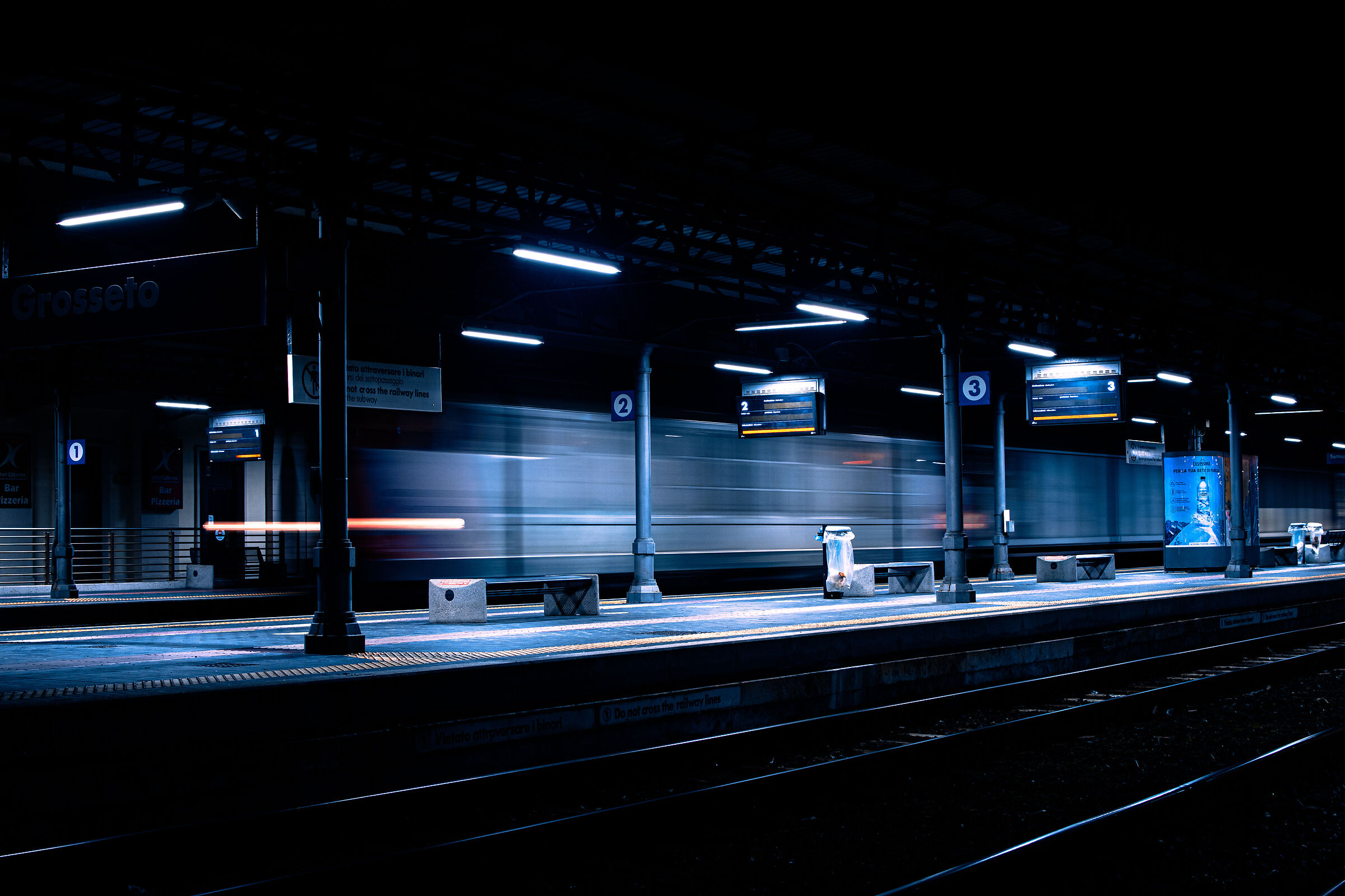 Treno in partenza