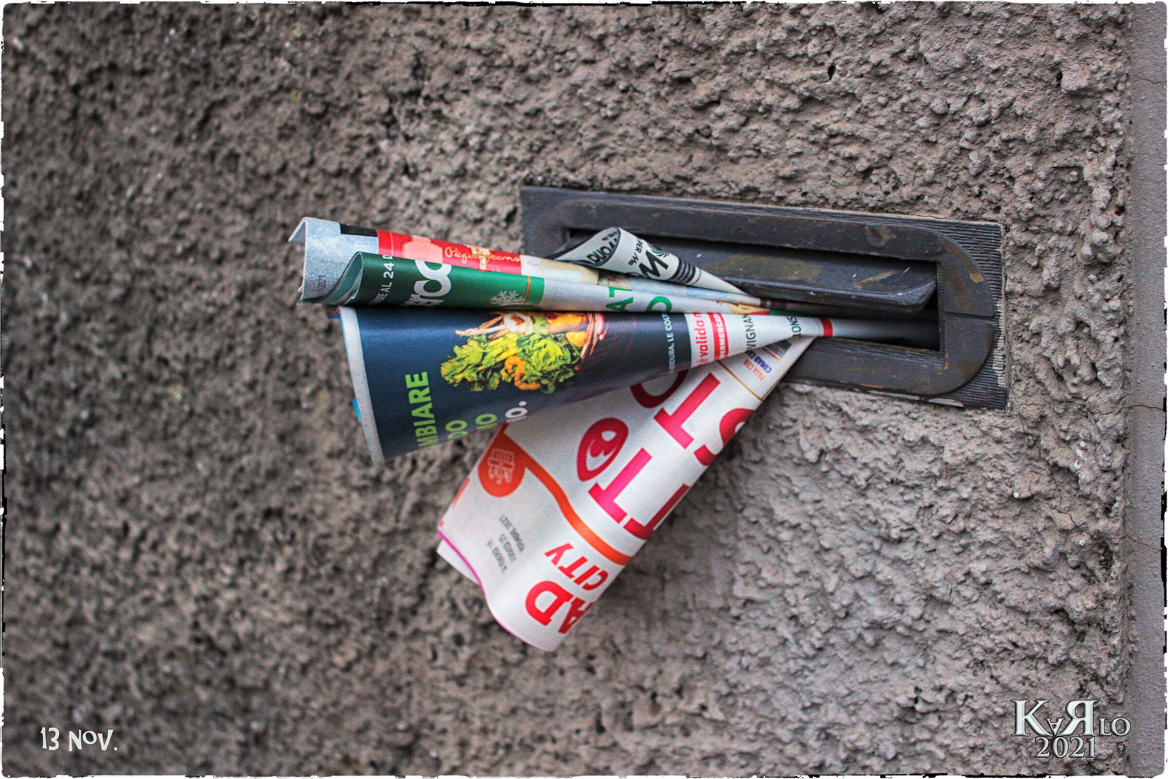 the mail