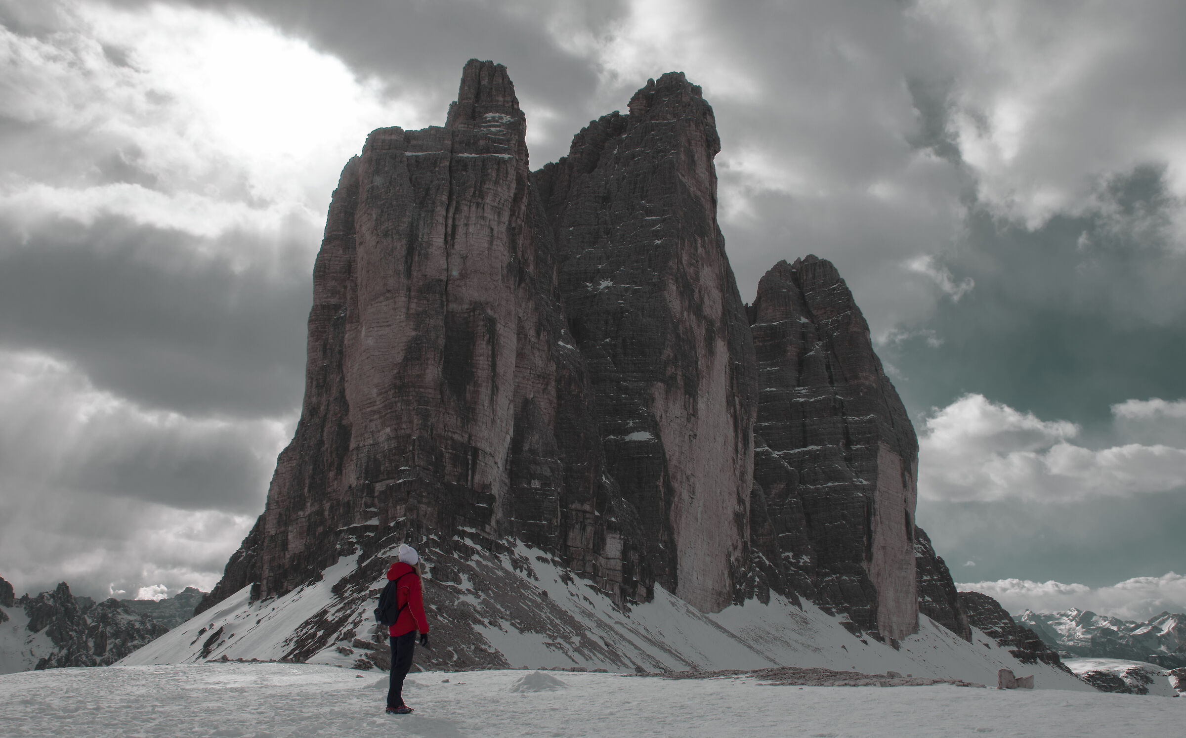 Three peaks