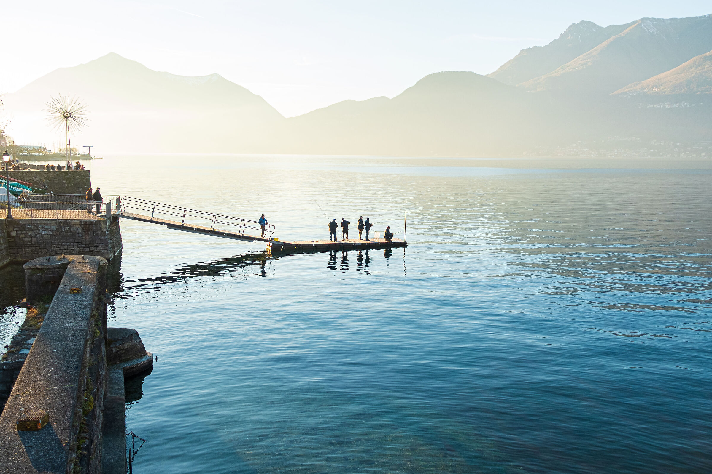 A lazy January afternoon at Lake Como