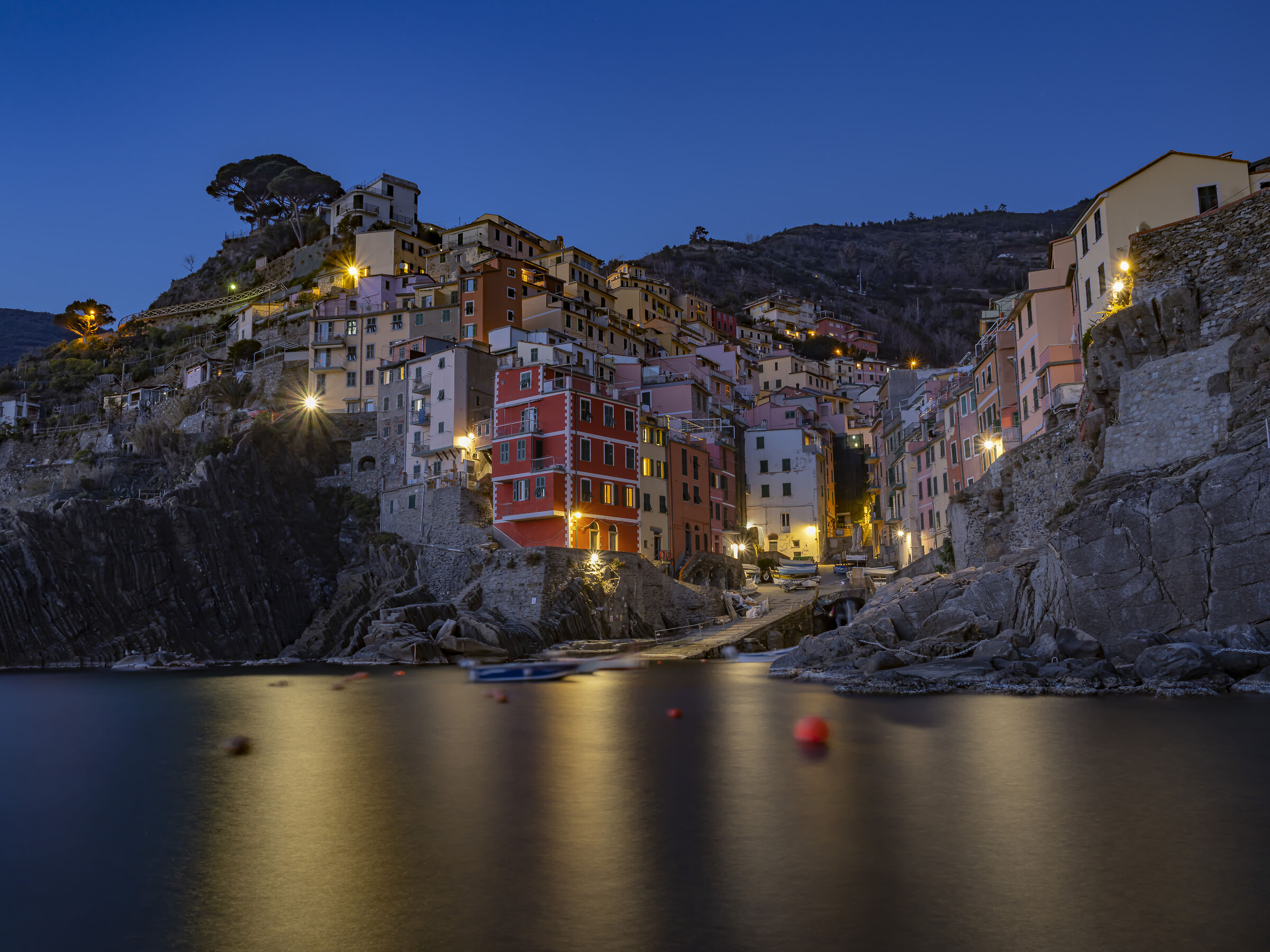 Riomaggiore blue hour