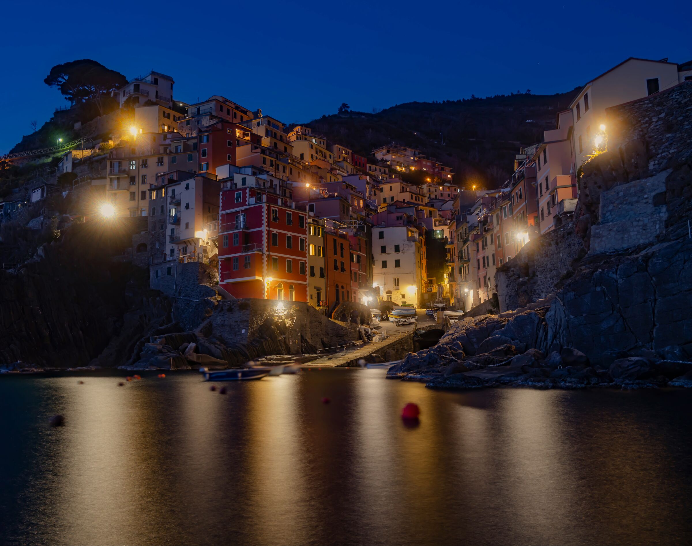 Riomaggiore blue hour