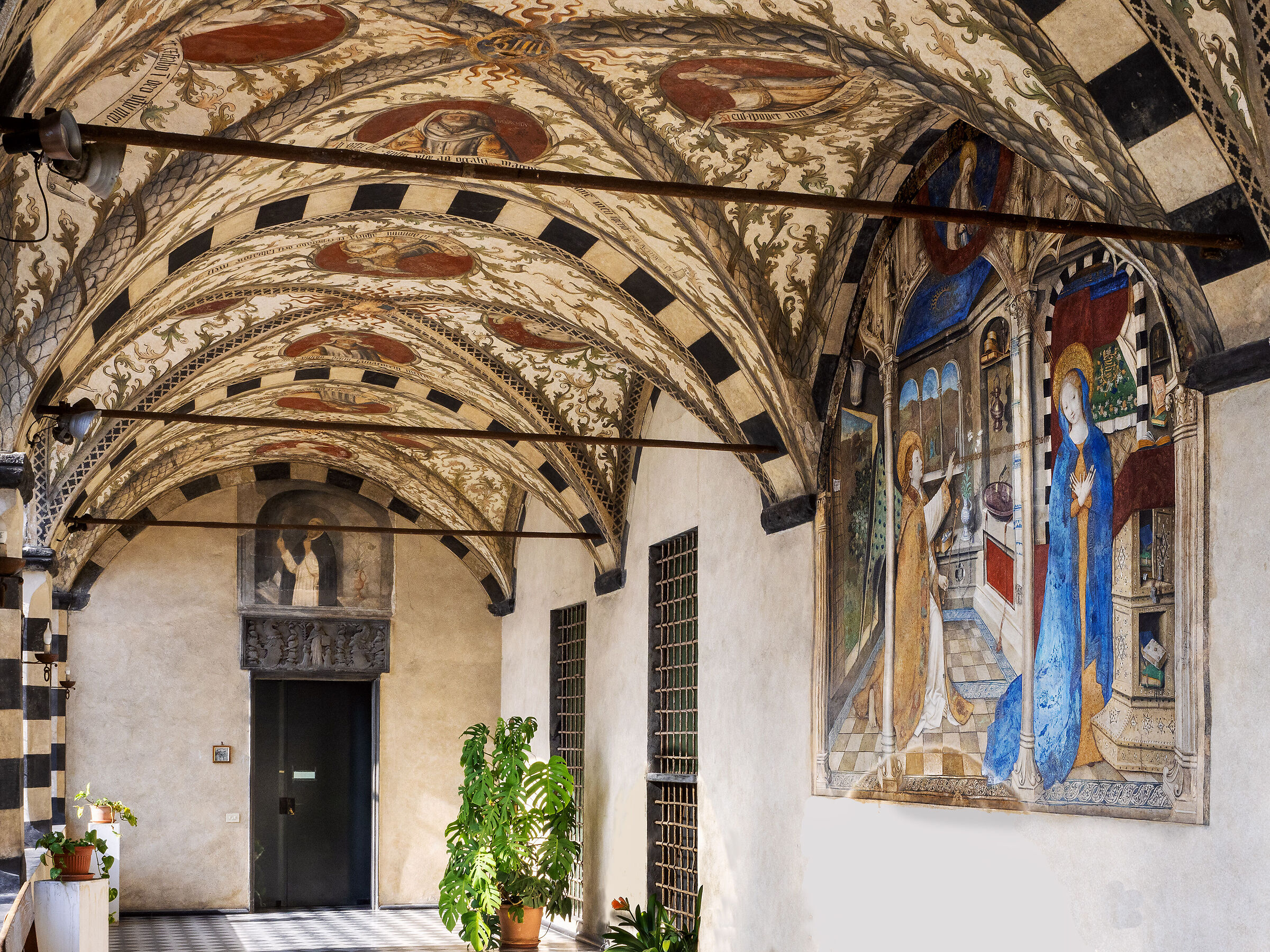 Genoa - Church of Sant'Andrea -Particular cloister