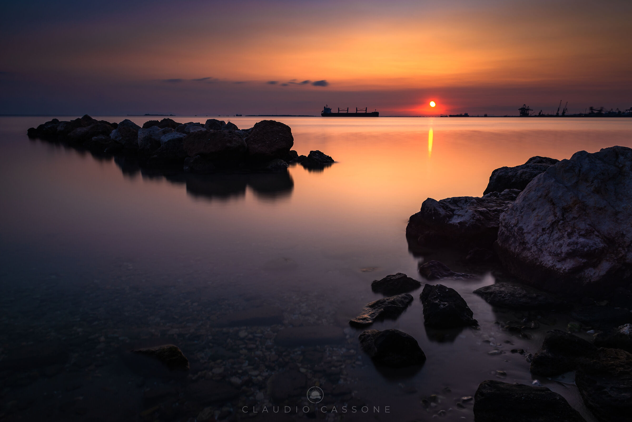 Twilight on the Mar Grande