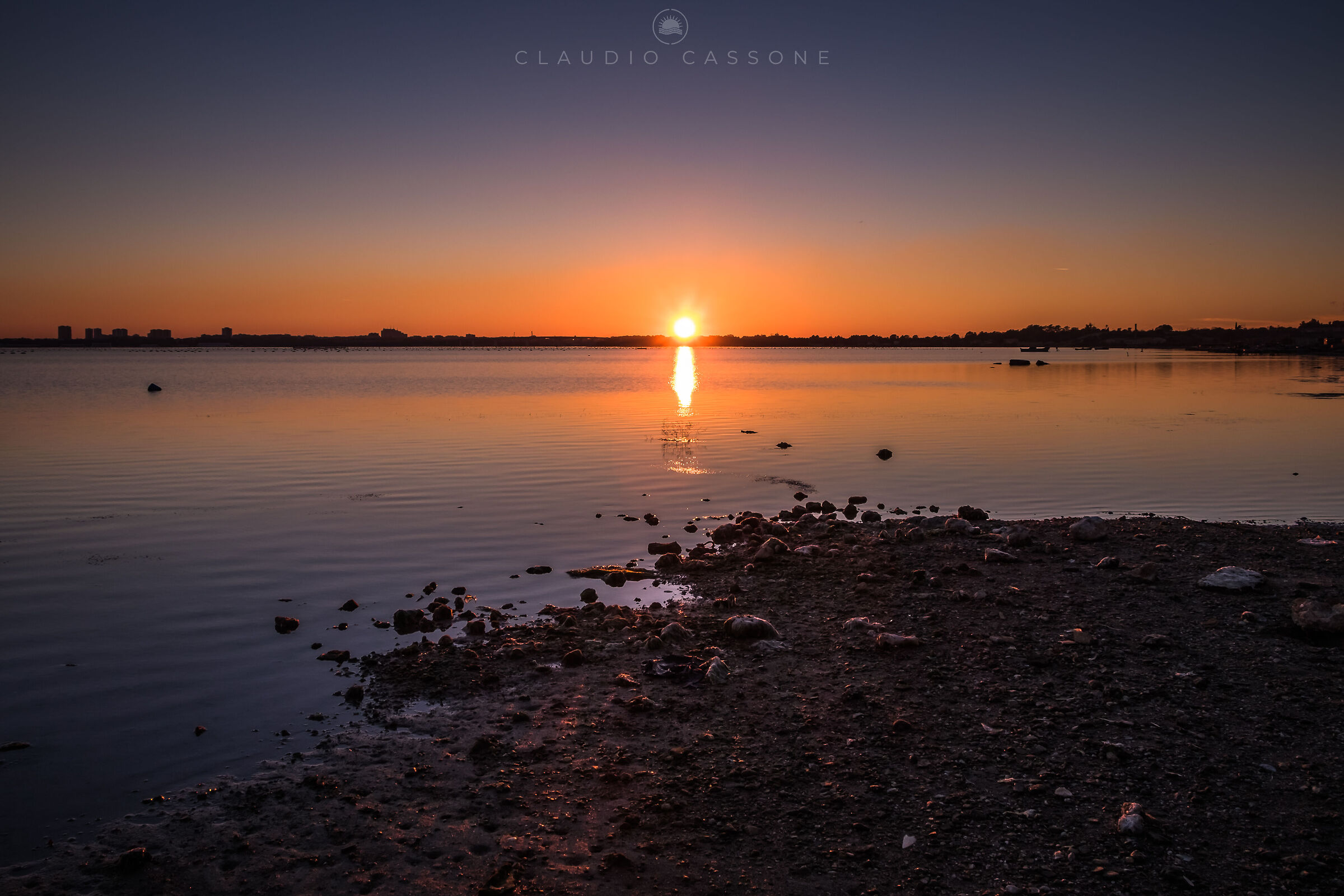 Il Mar Piccolo al tramonto