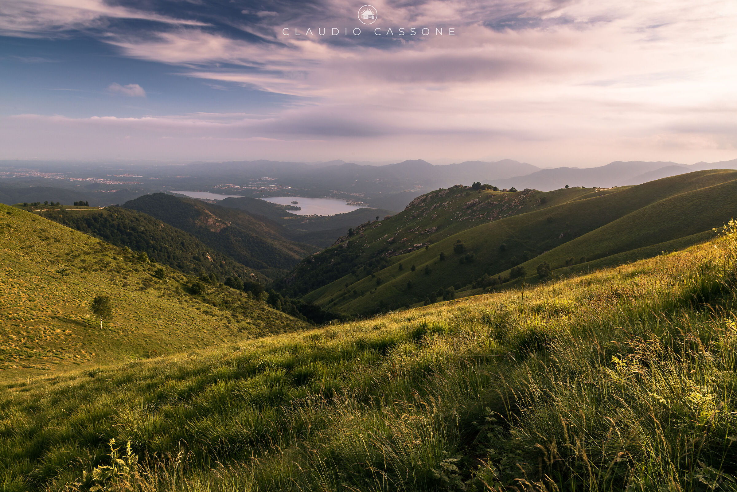 Il Lago d'Orta dal Monte Mottarone