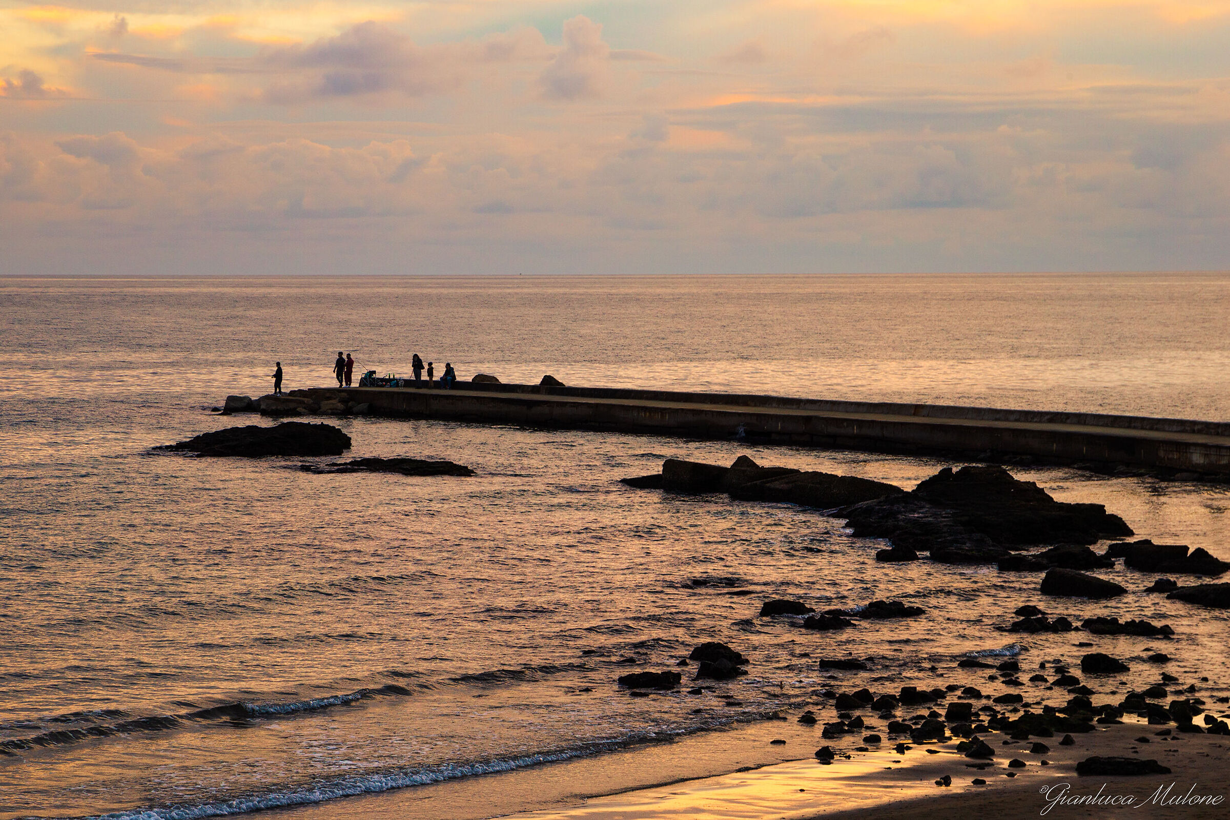 Una serata tranquilla ad Anzio