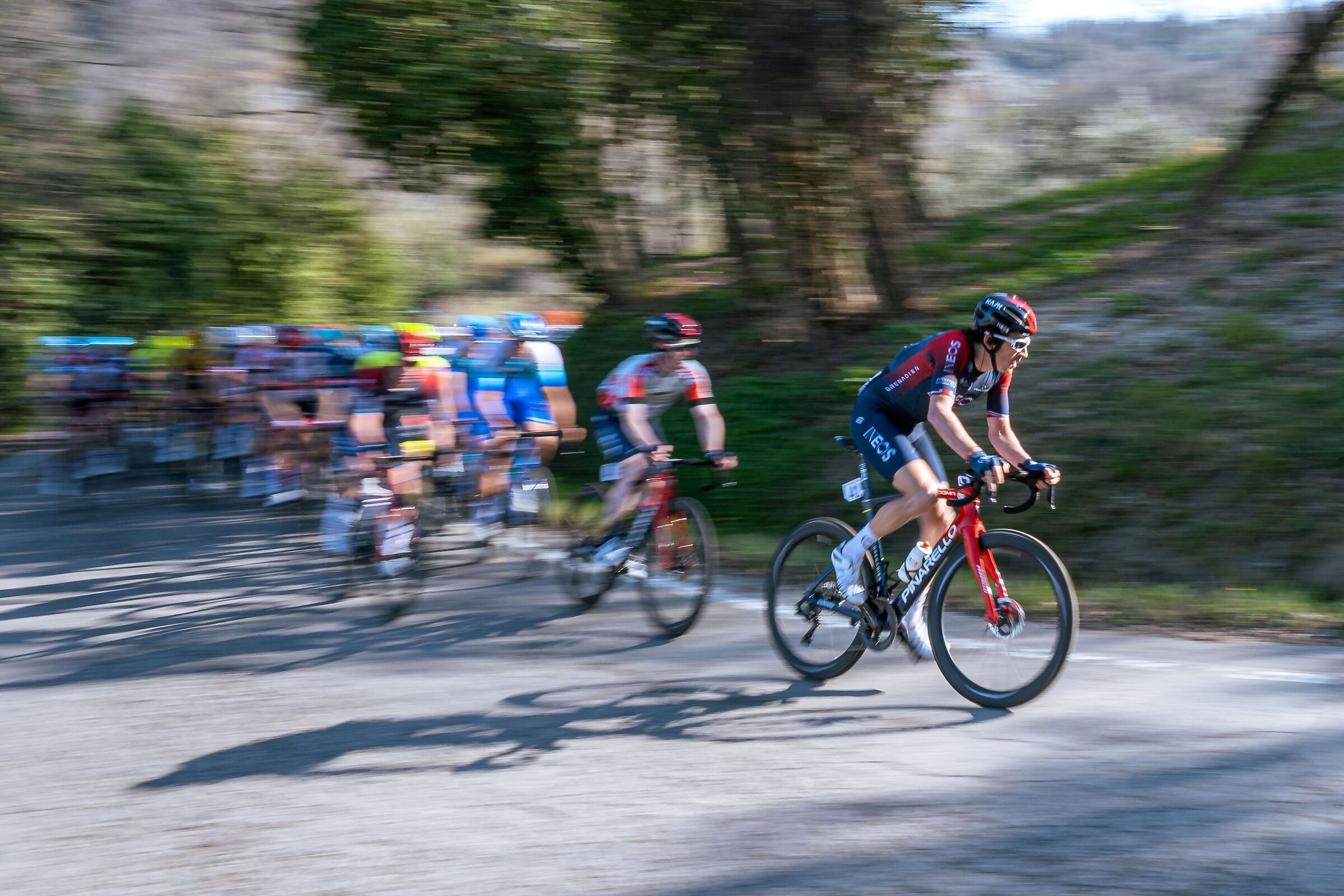 Geraint Thomas as a gregarious