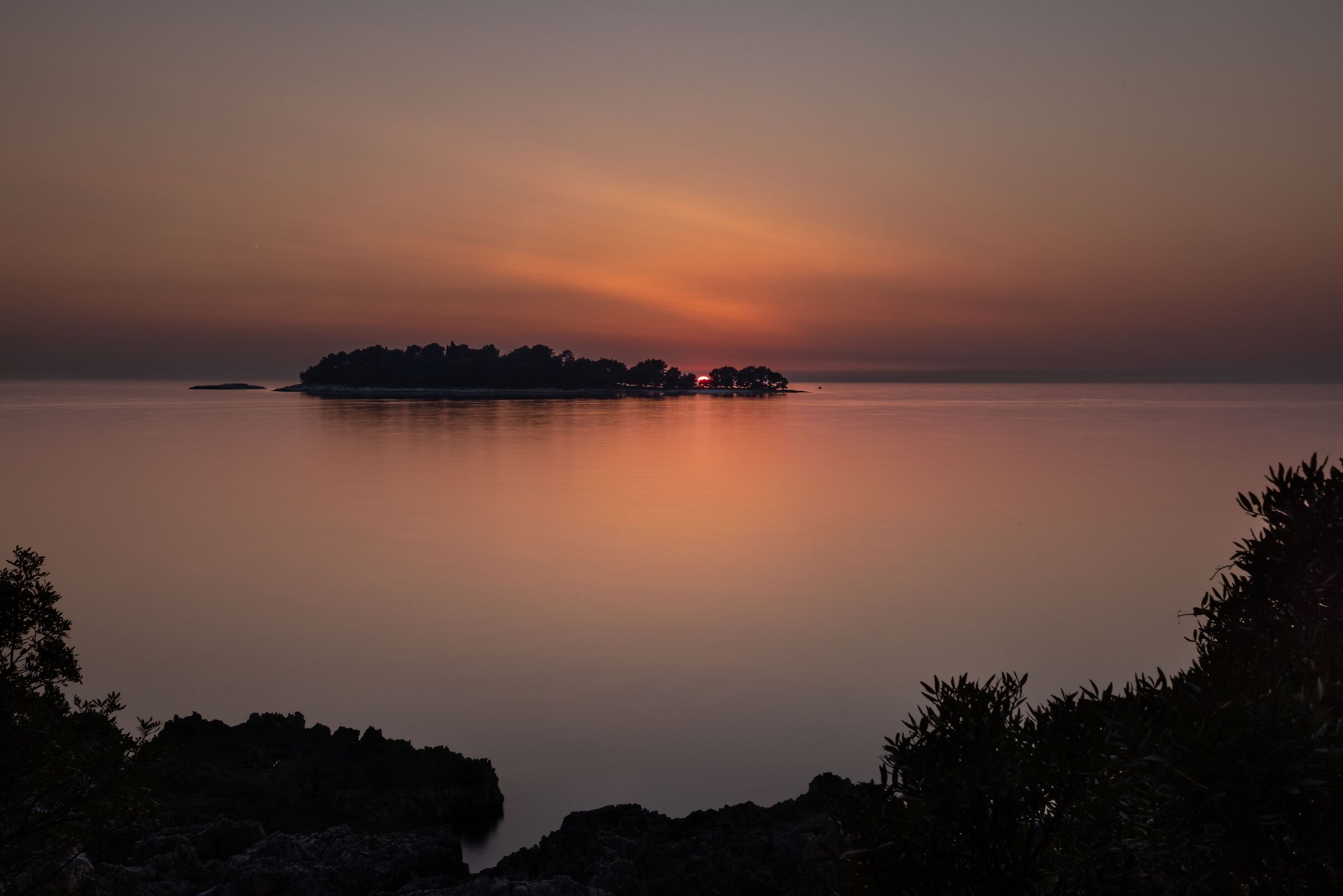 Uno scorcio di tramonto