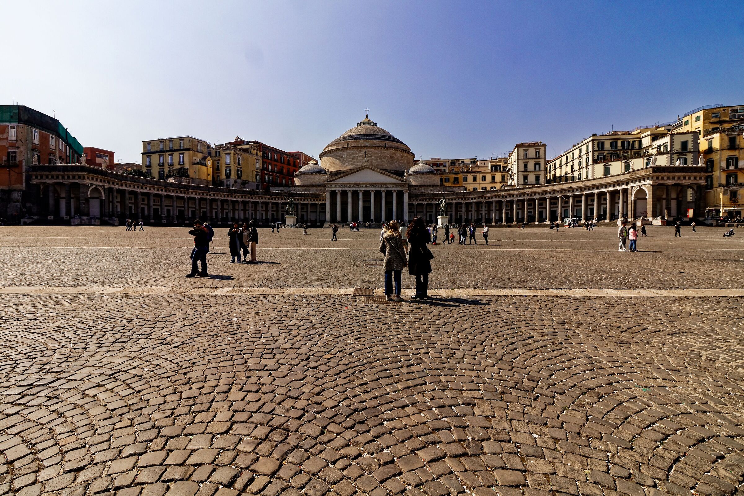 The great square of Naples