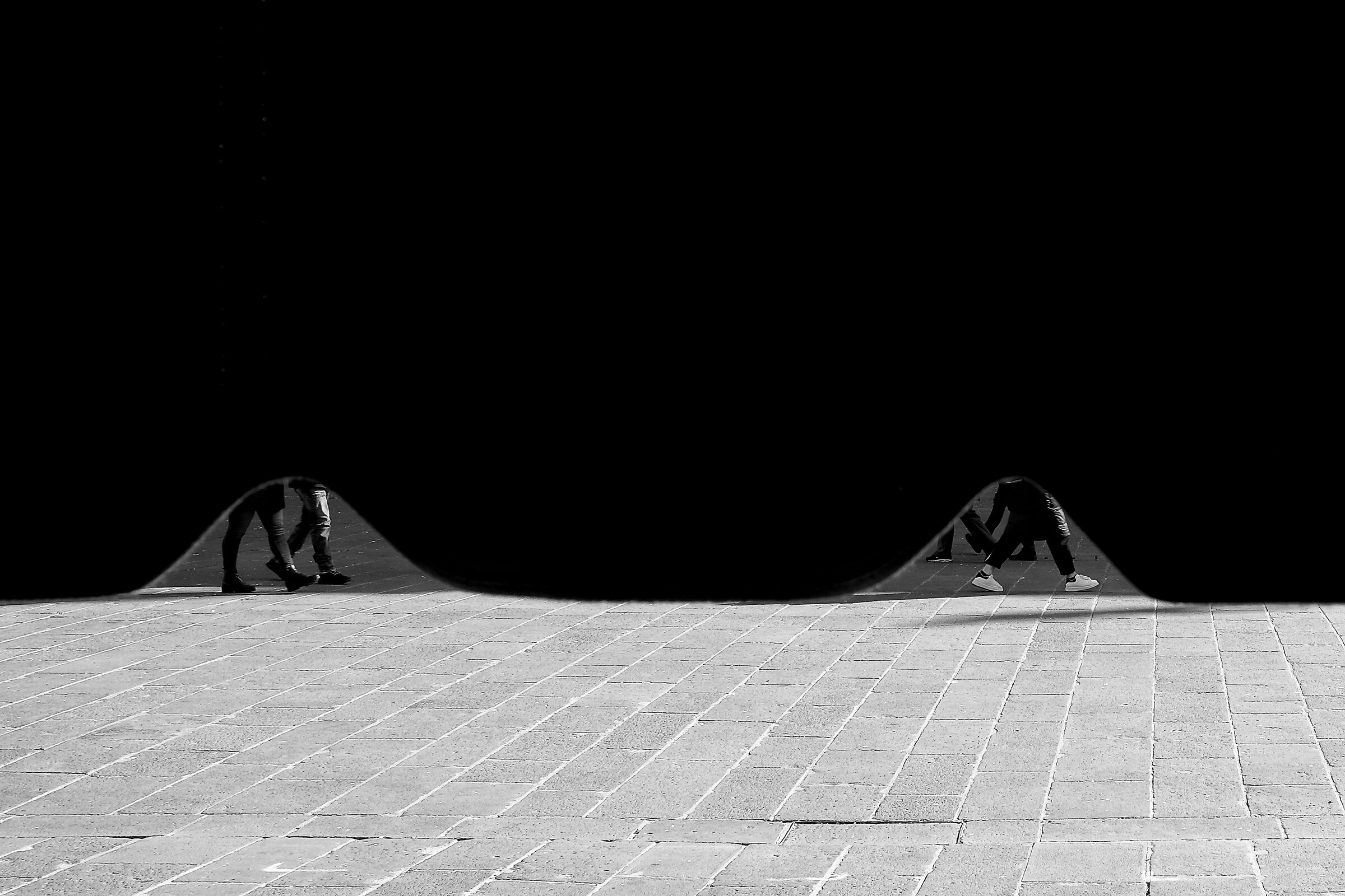 The curtain cannot come down