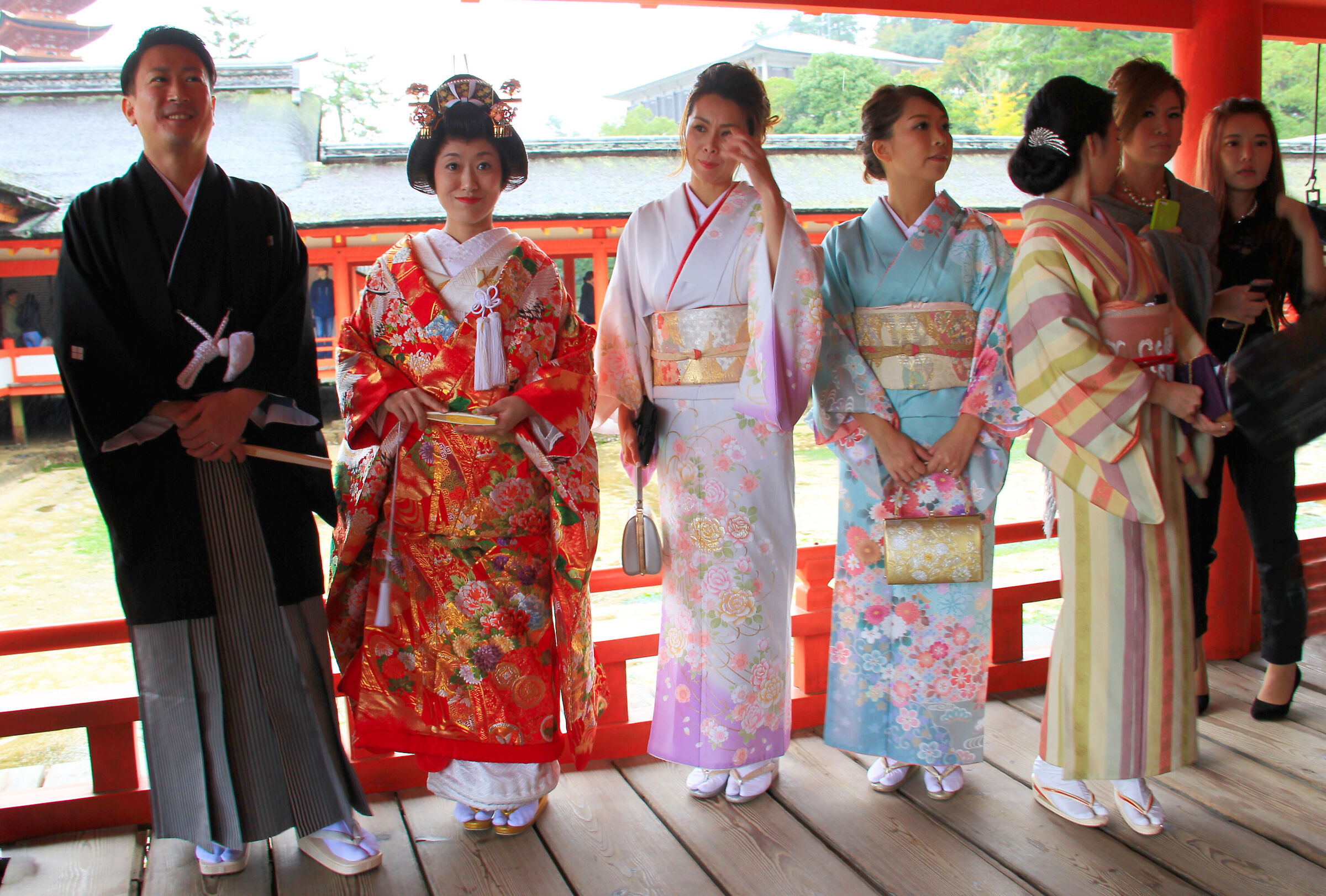 ready for the ceremony