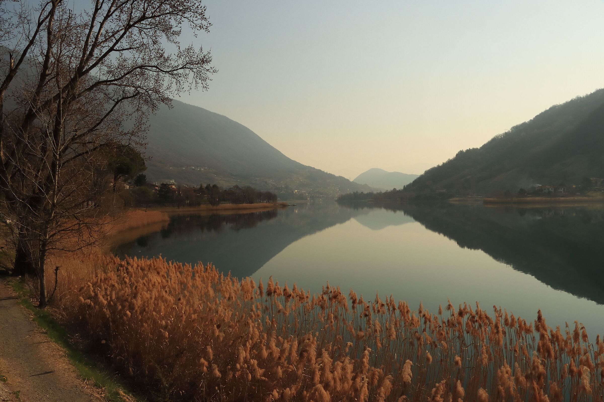 walking on Lake Endine