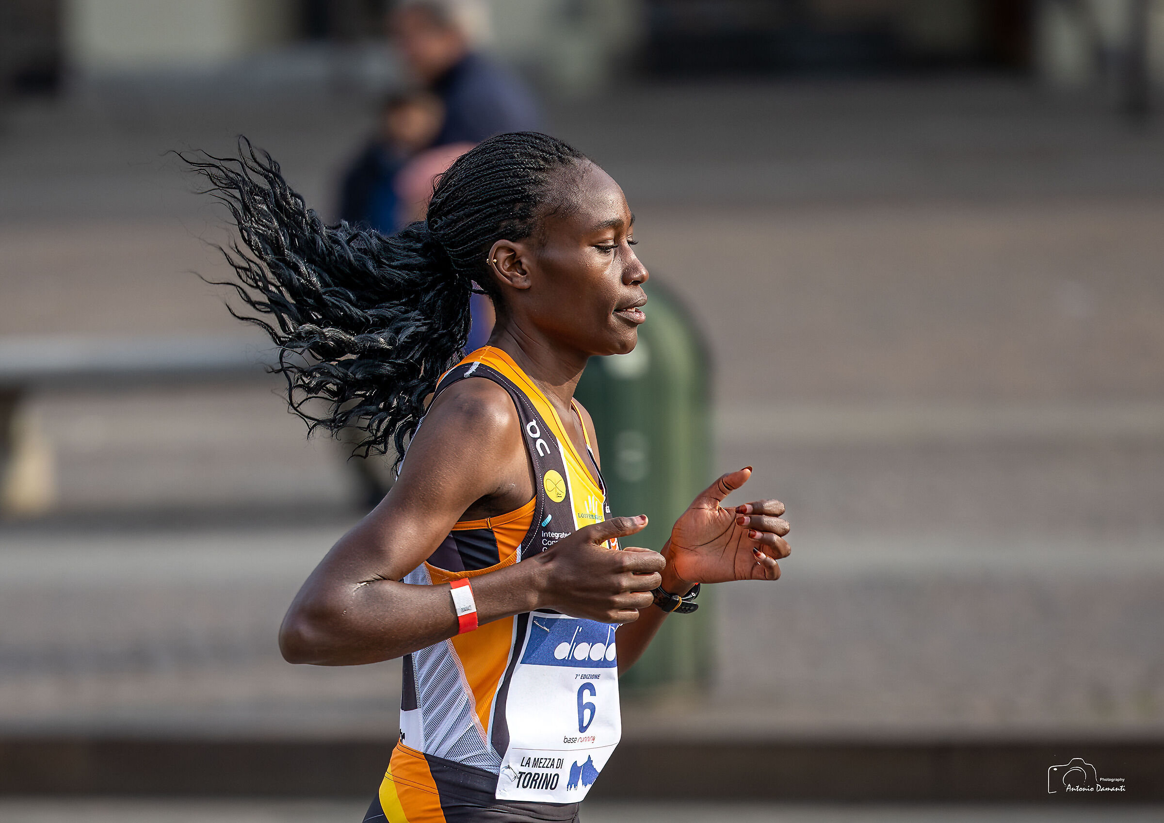 The marathon runner