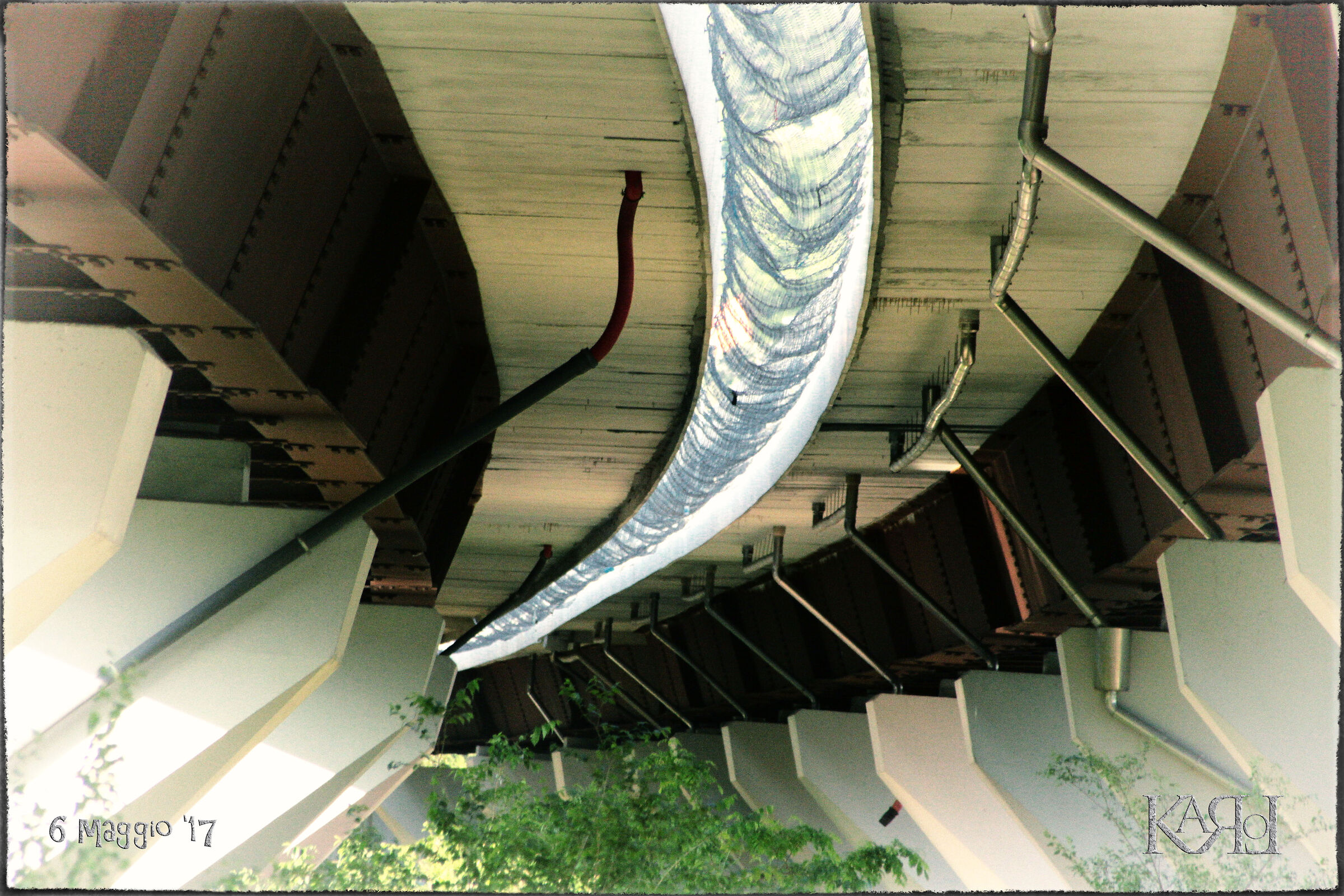 under the expressway