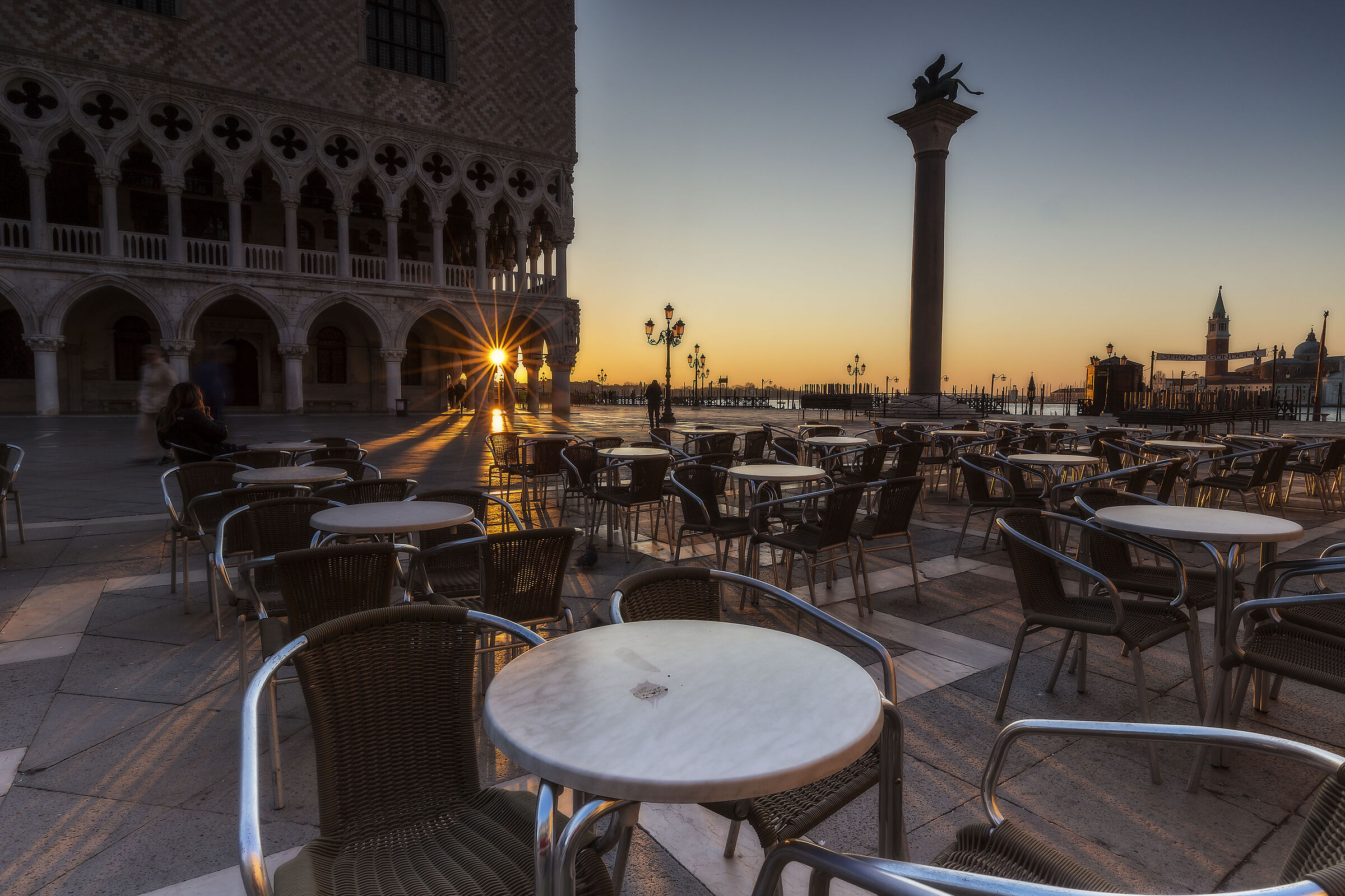 Sunrise from St. Mark's Square