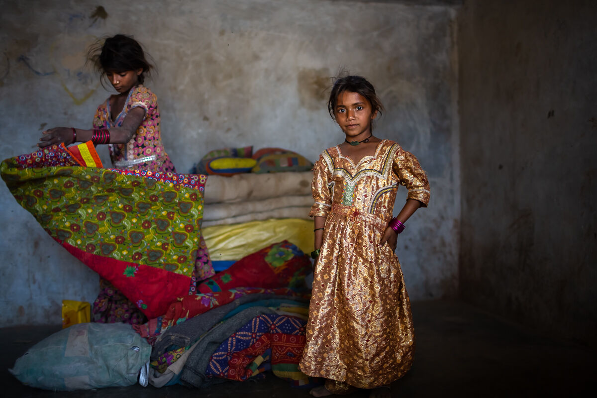 piccole venditrici del kutch