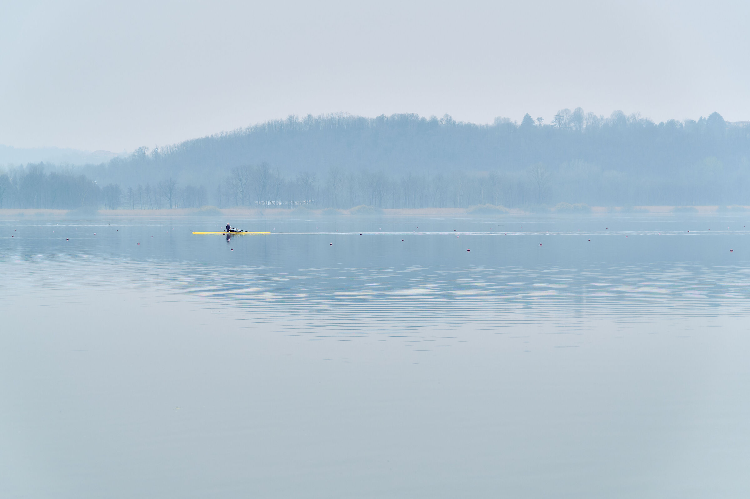 Kayak on the lake