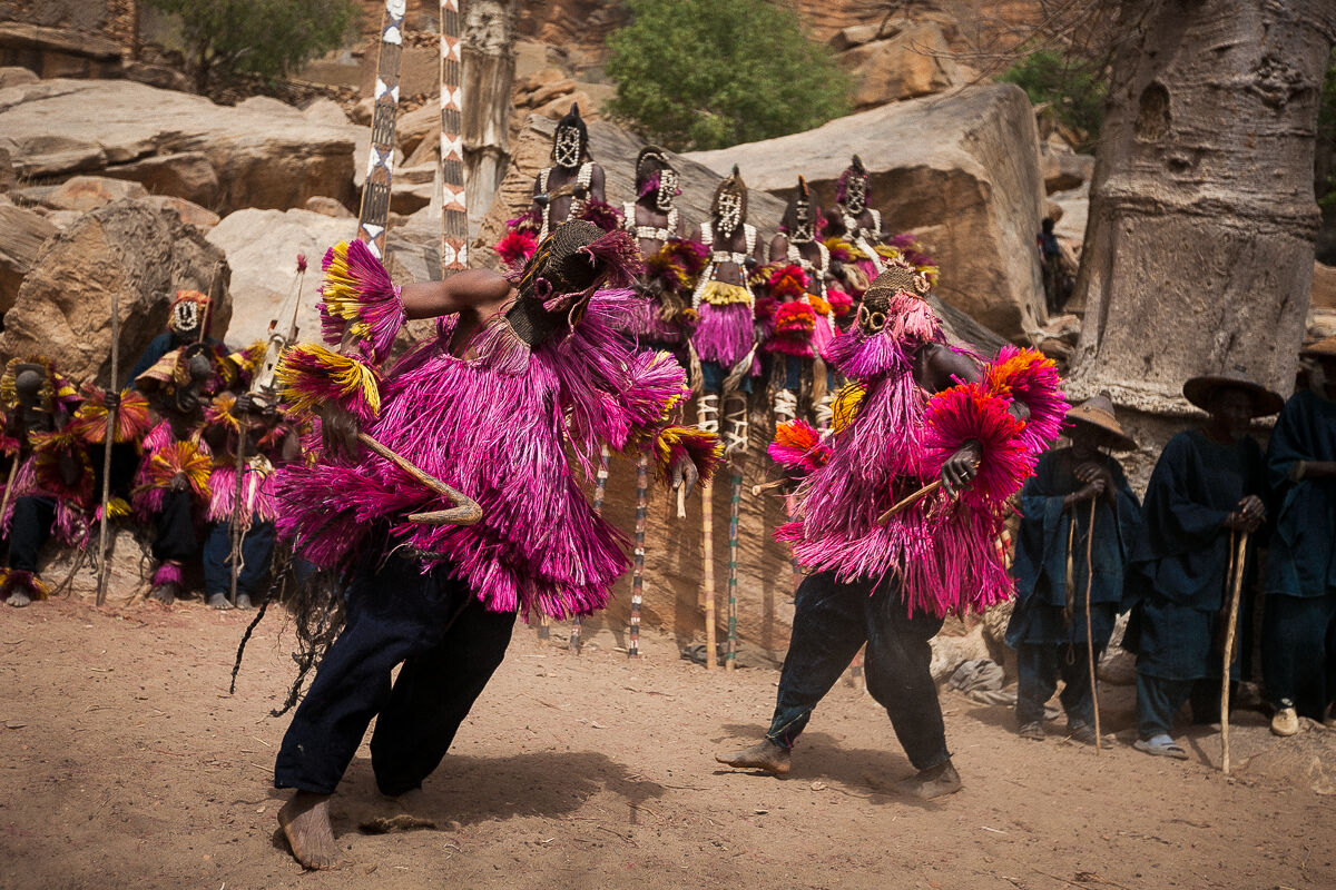 the dogon dance, evils